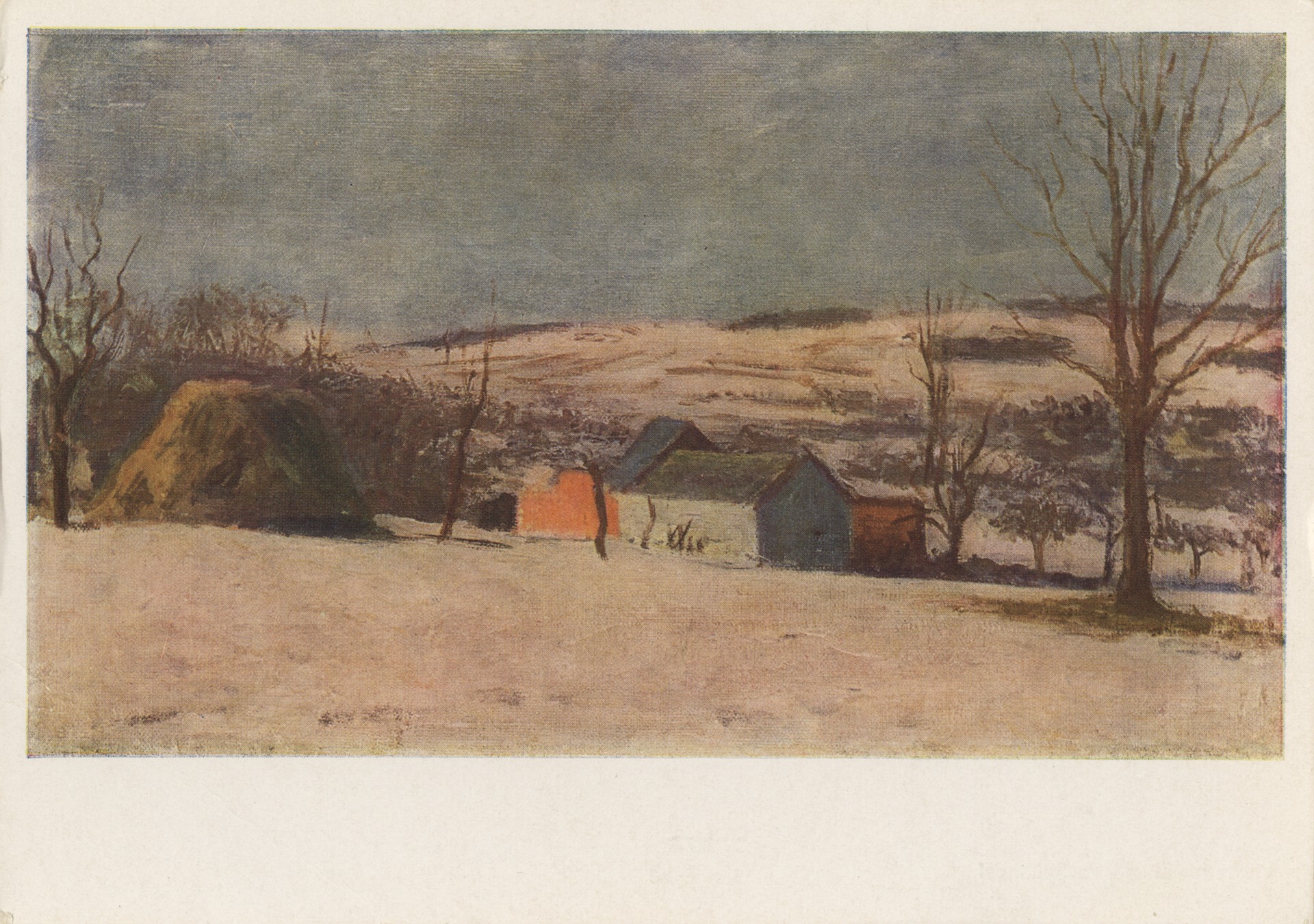 Зима в Подкрконошл