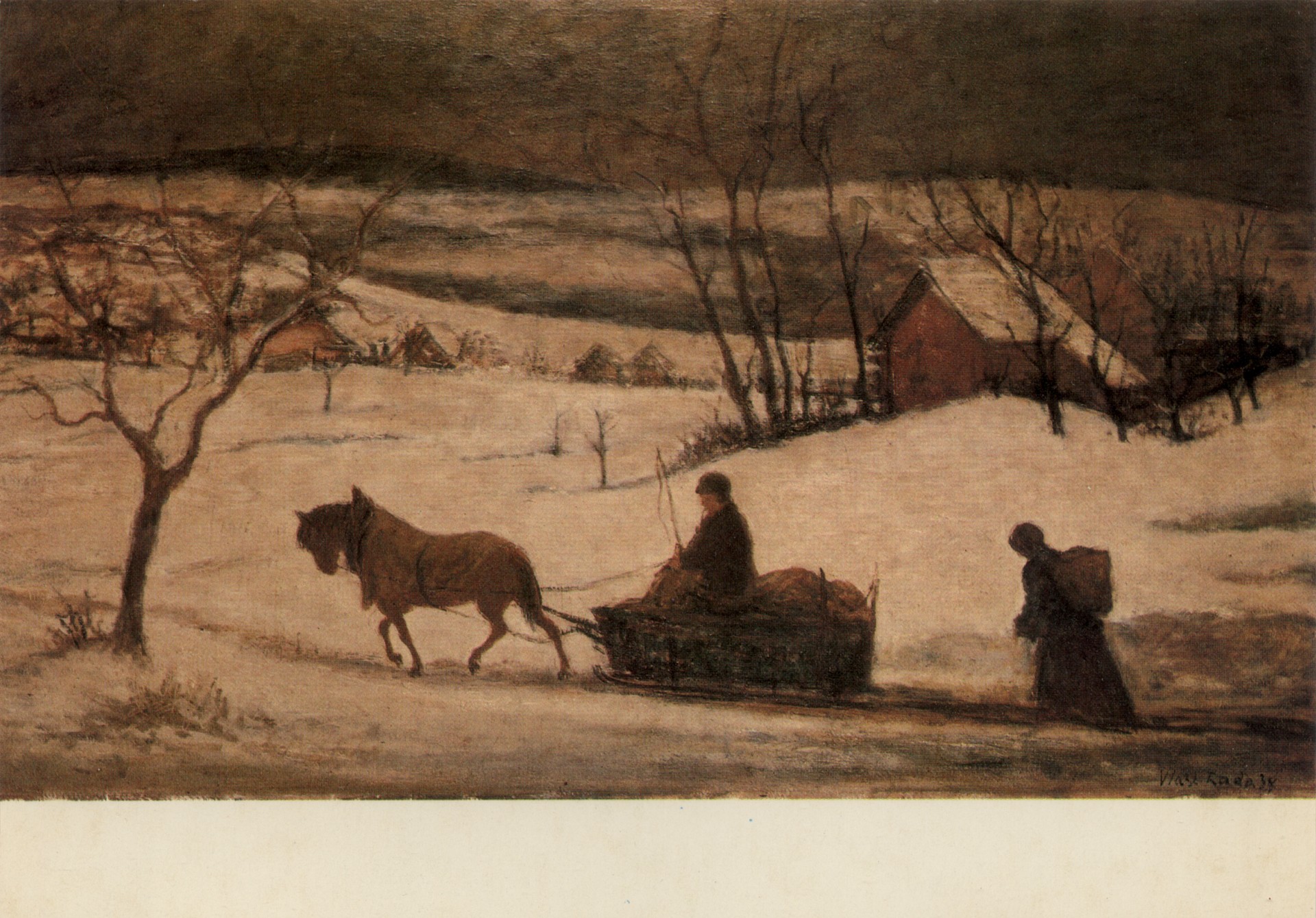 Зимой в горах