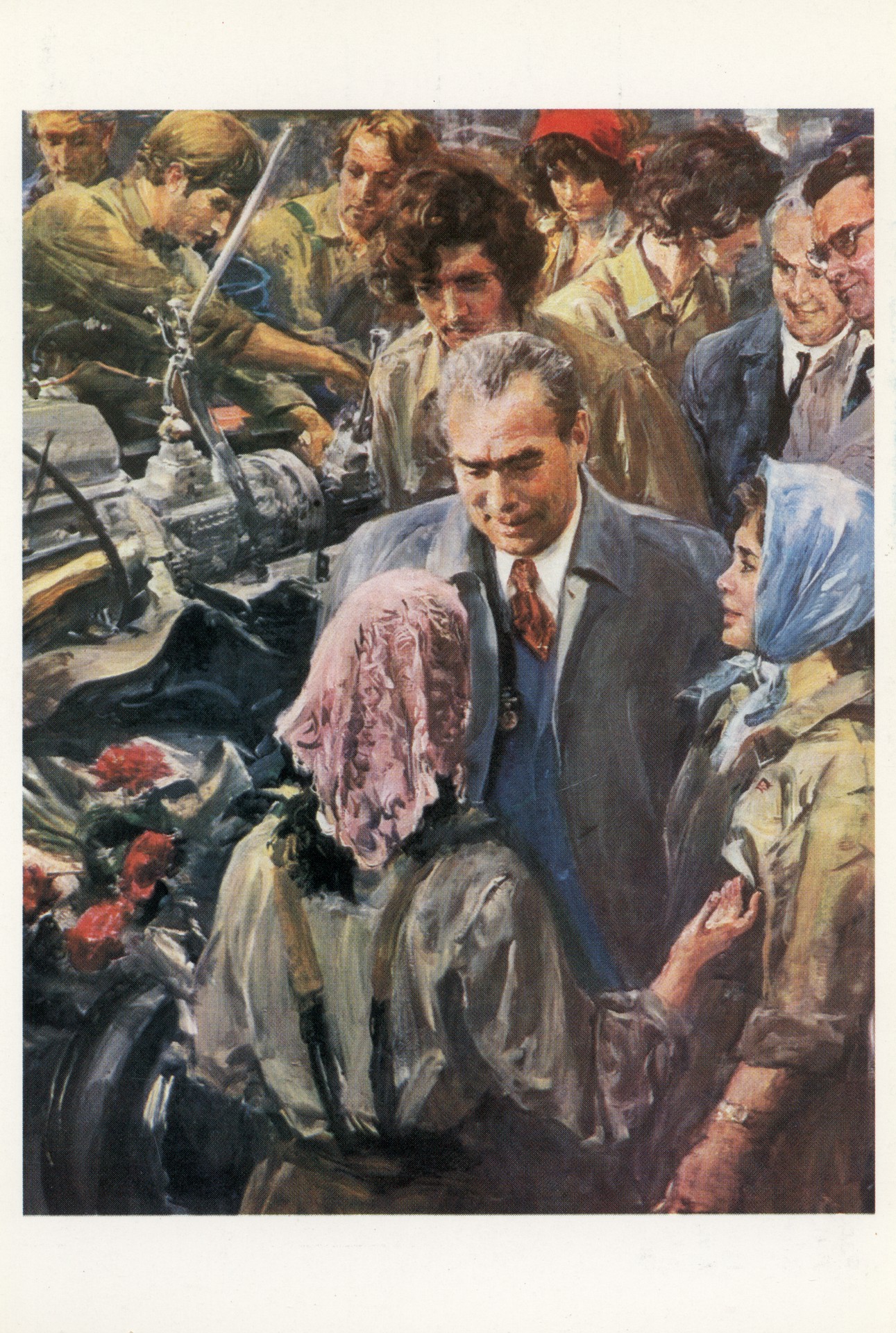 Л.И. Брежнев. на ЗИЛе