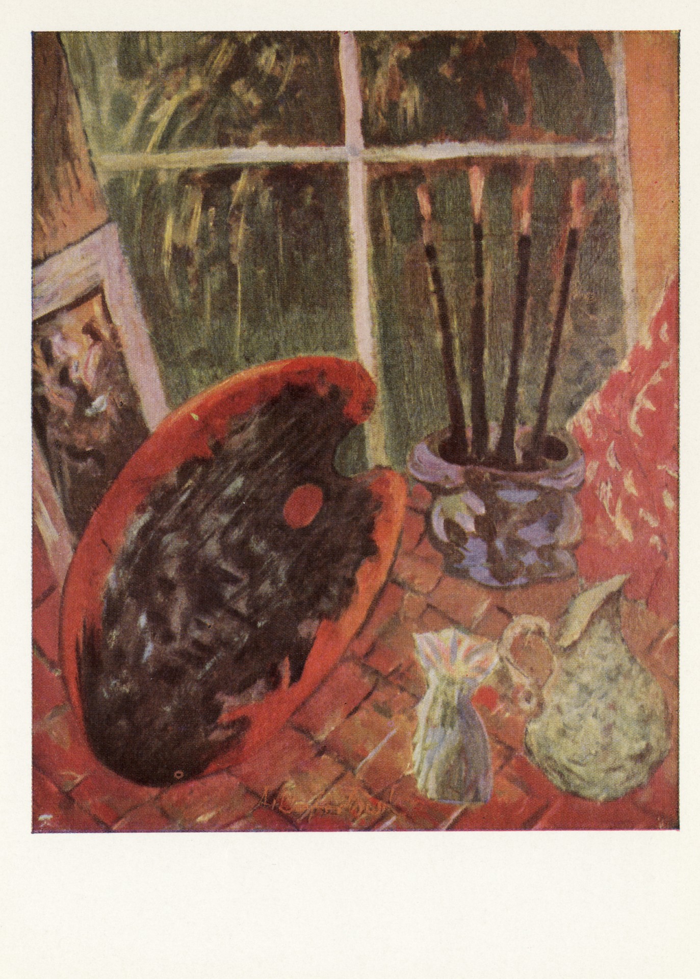 Натюрморт с палитрой