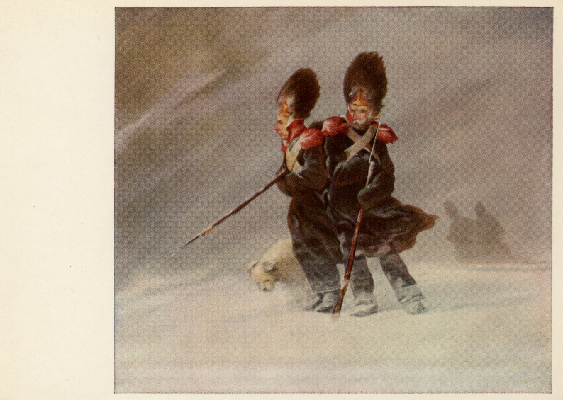 Гренадёры в снегу