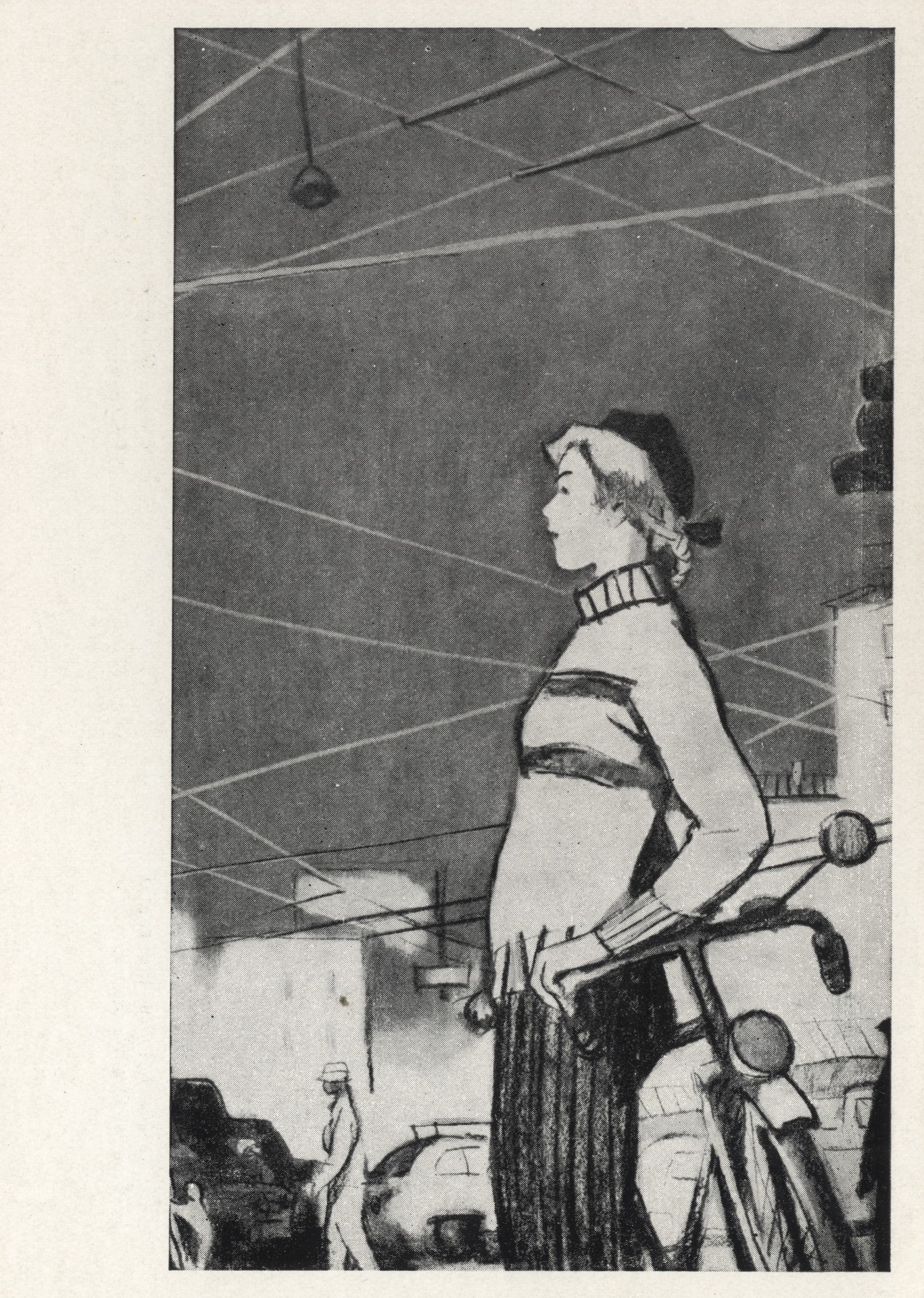 Москвичка. Из серии Москва