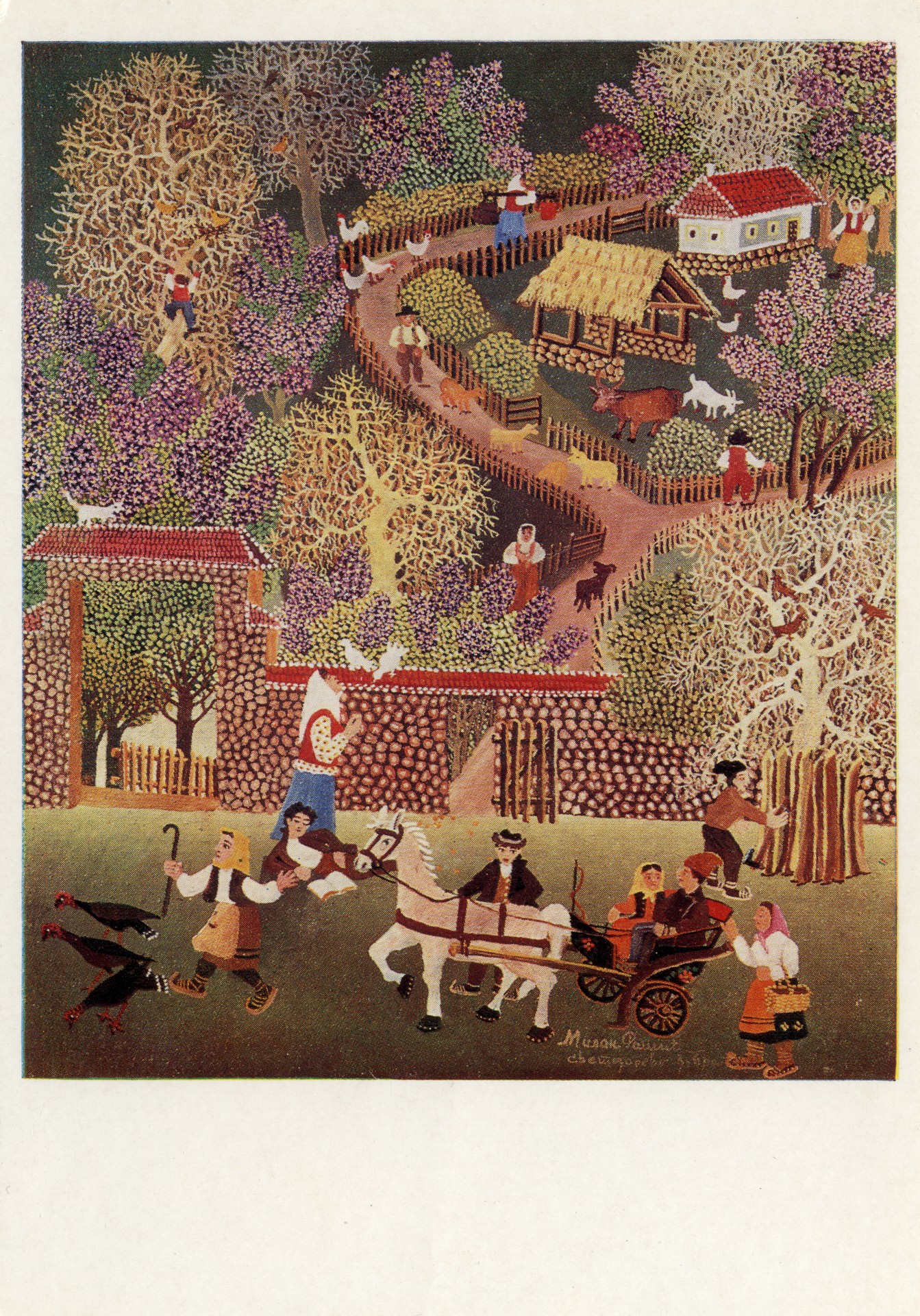 Моя деревня весной