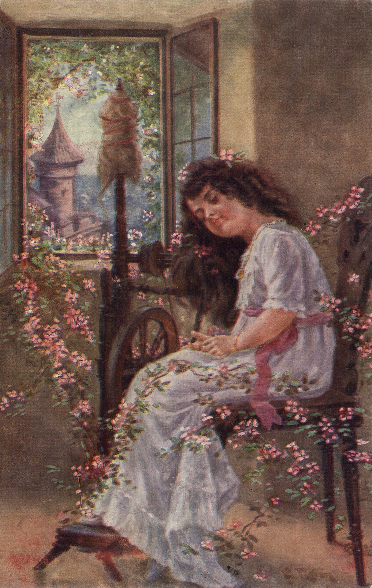 У открытого окна