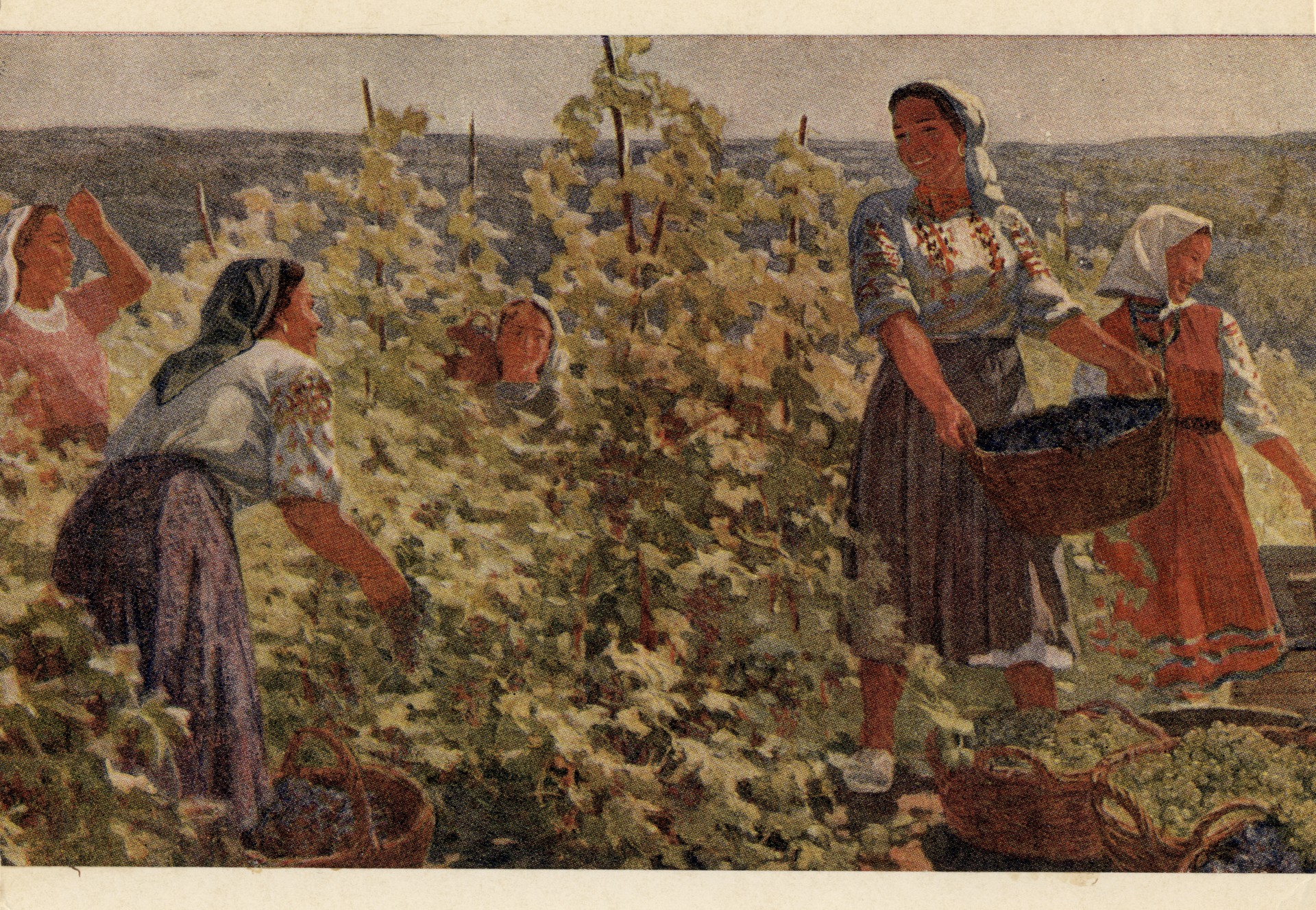 Комсомольское звено (Правая сторона триптиха)