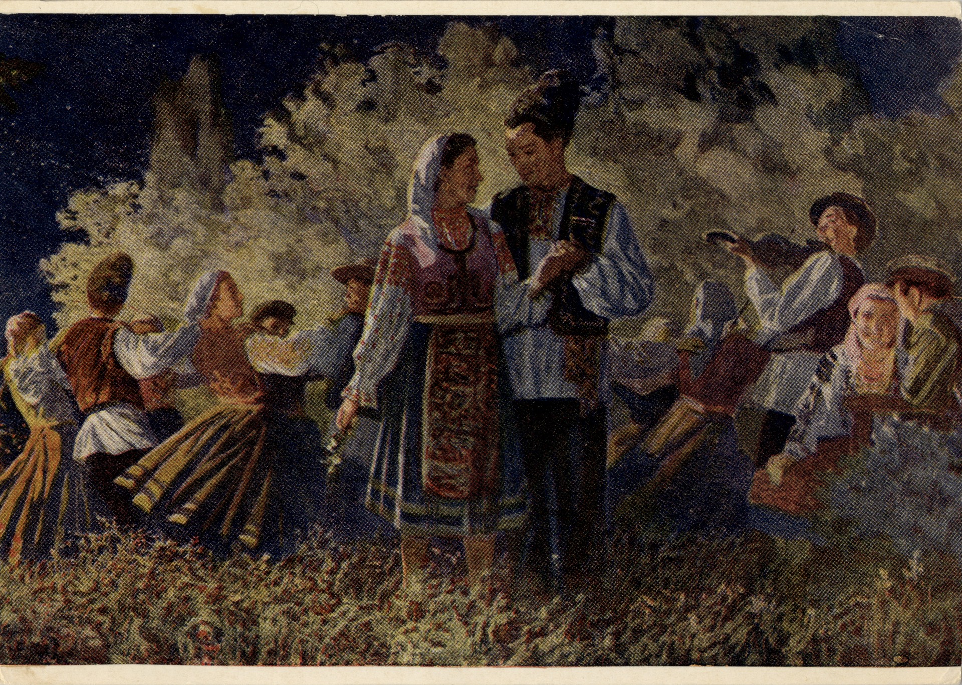 Молдовеняска (Левая сторона триптиха)