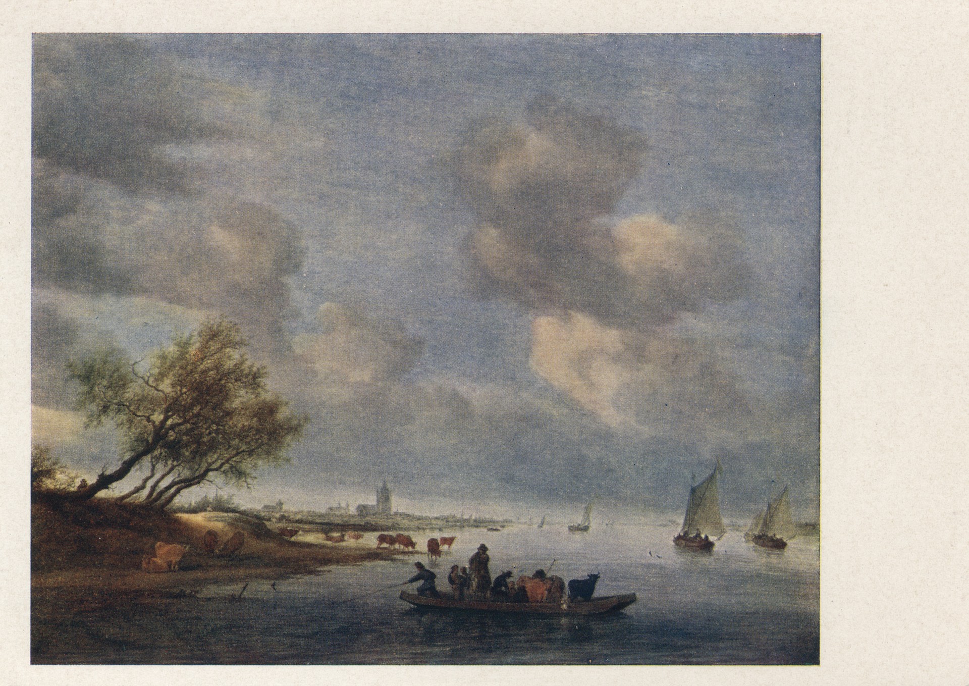 Переправа на пароме