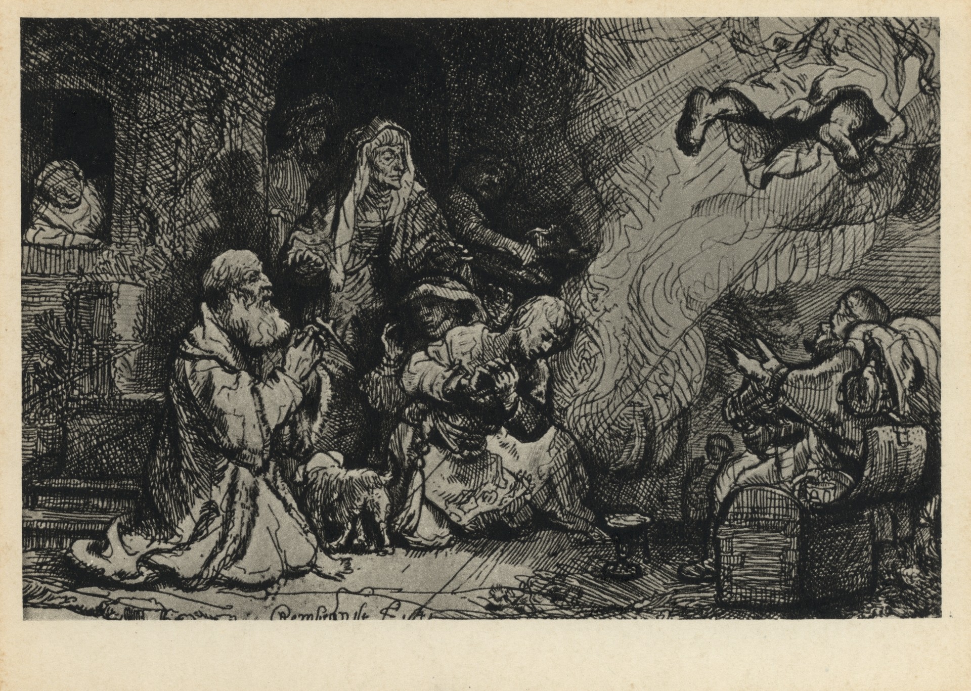 Ангел, покидающий семейство Товита