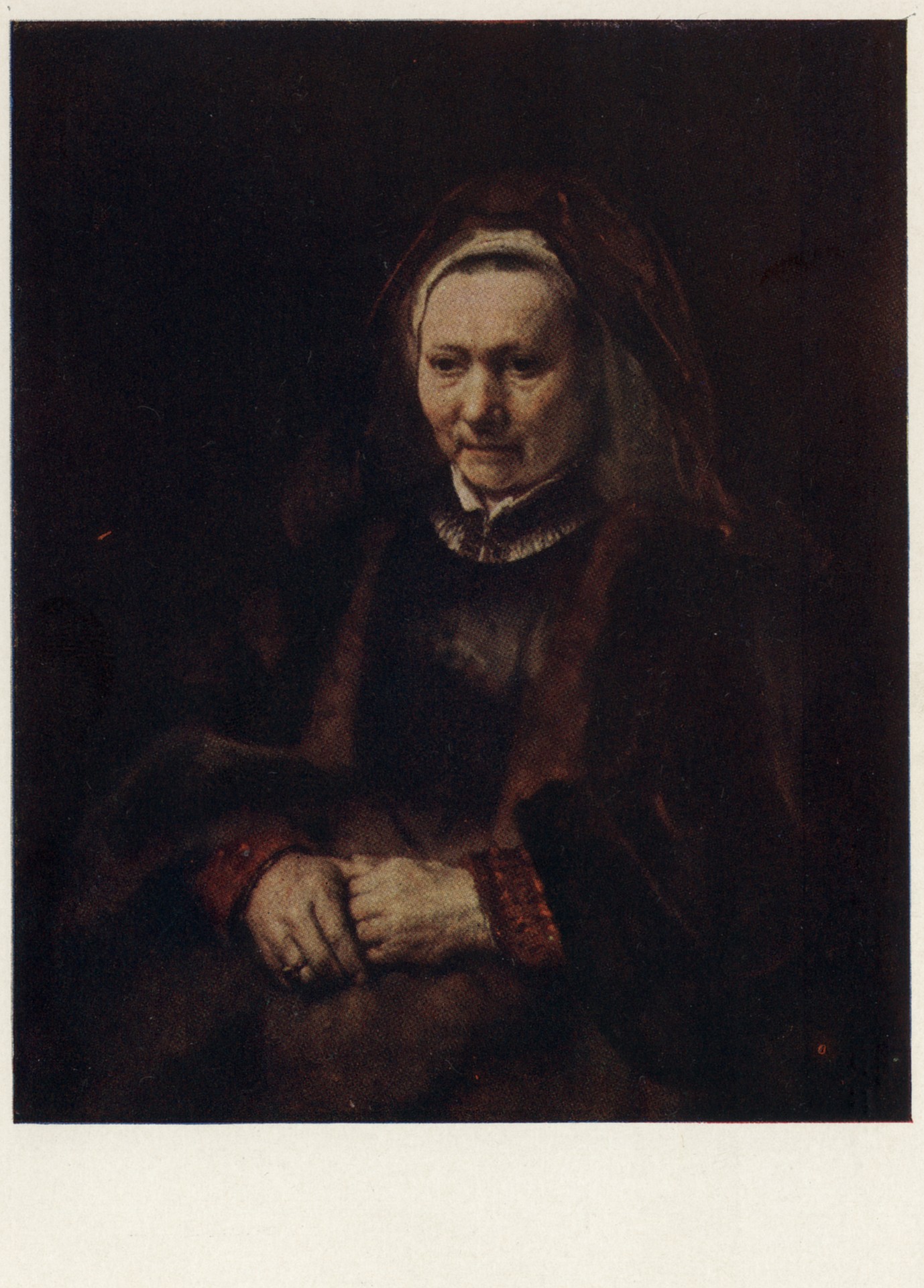 Портрет старушки 1