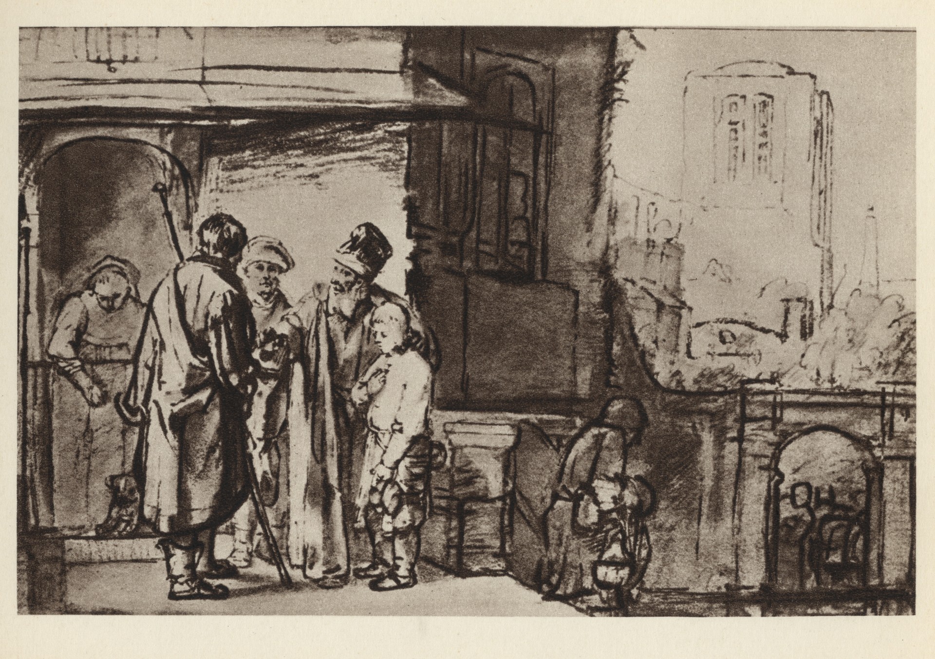 Прощание Иакова с Вениамином