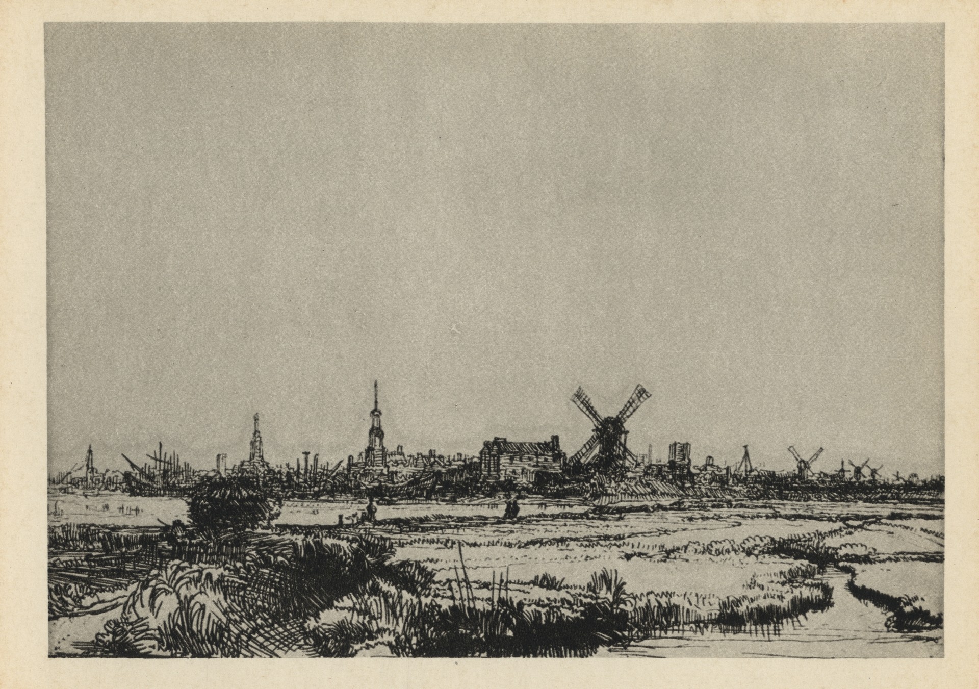 Вид Амстердама