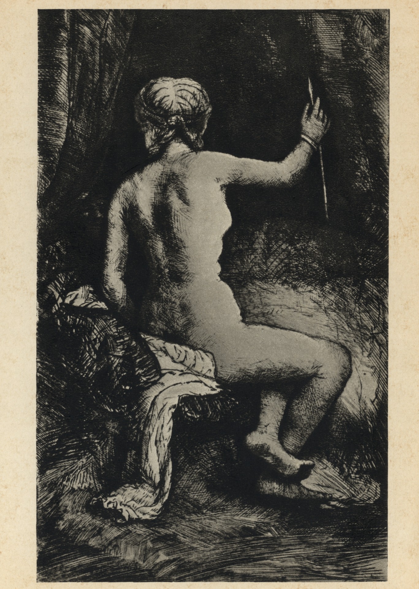 Женщина со стрелой