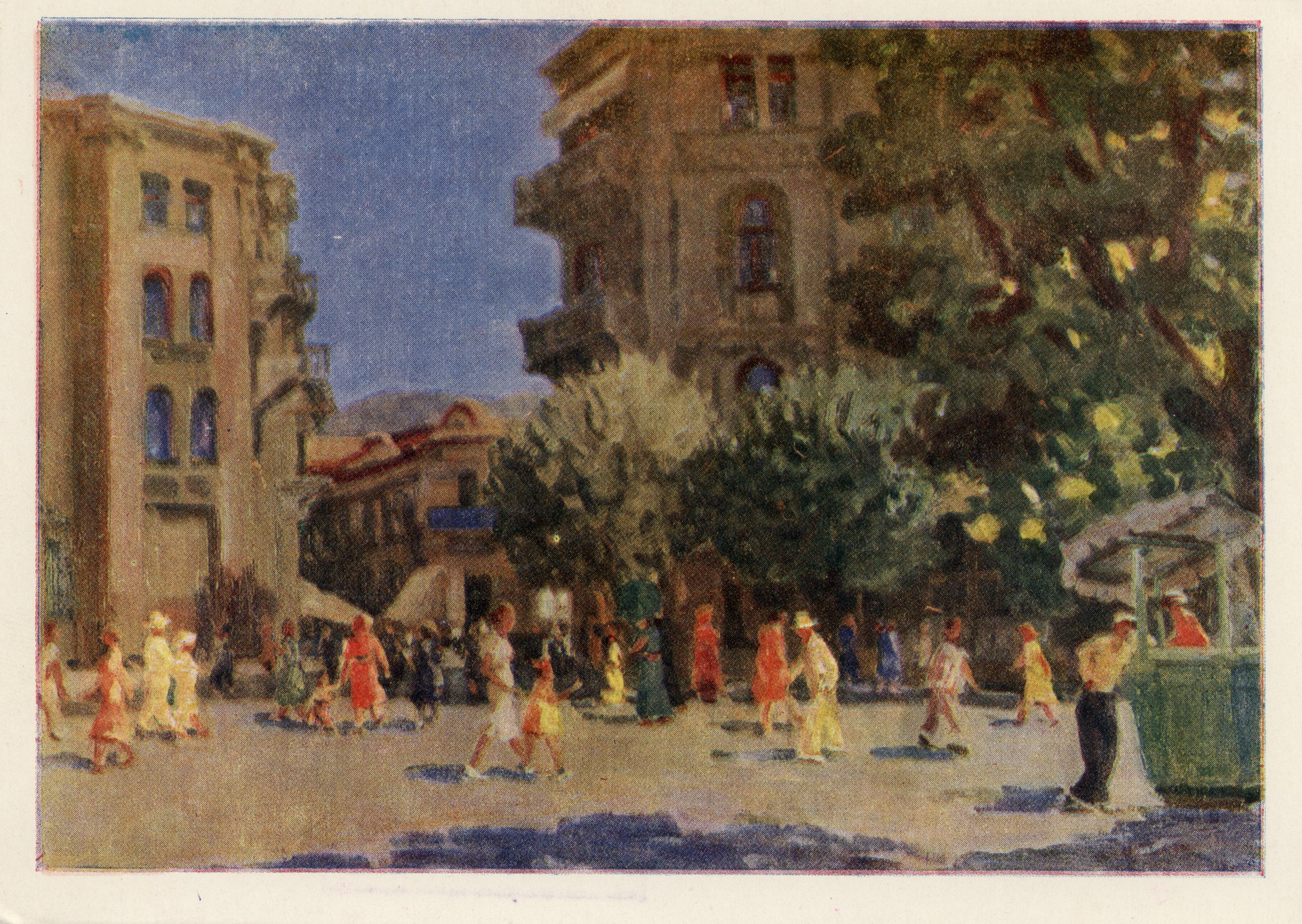 Городский пейзаж. Ялта