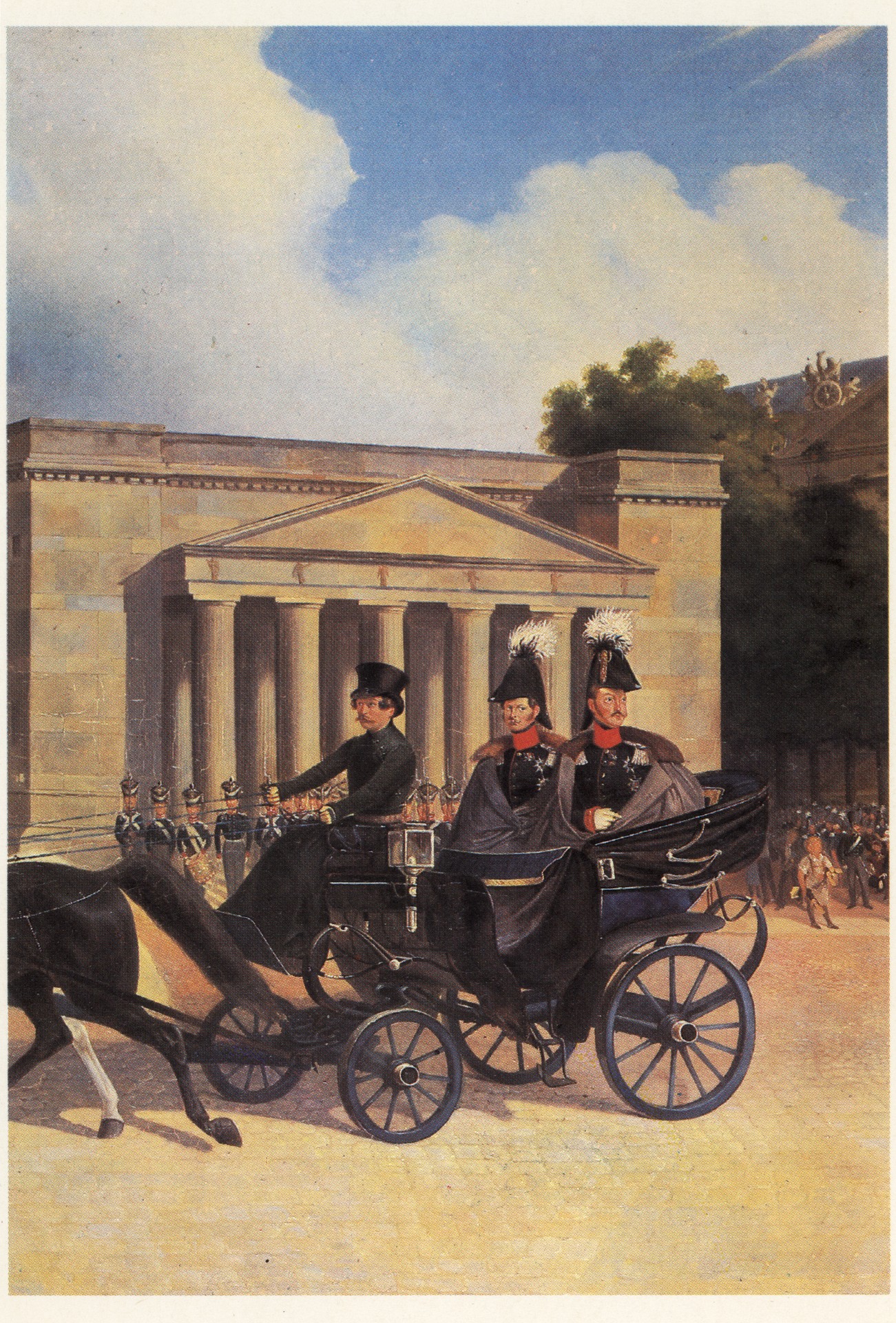 Царь Николай I в Берлине (Фрагмент)