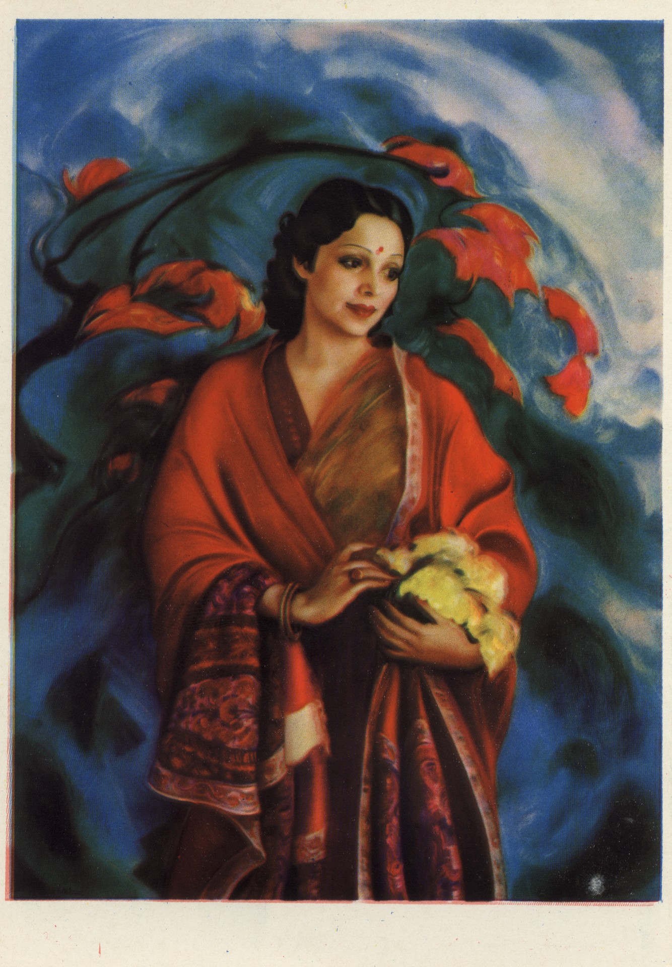 Госпожа Девика Рани Рерих, жена художника