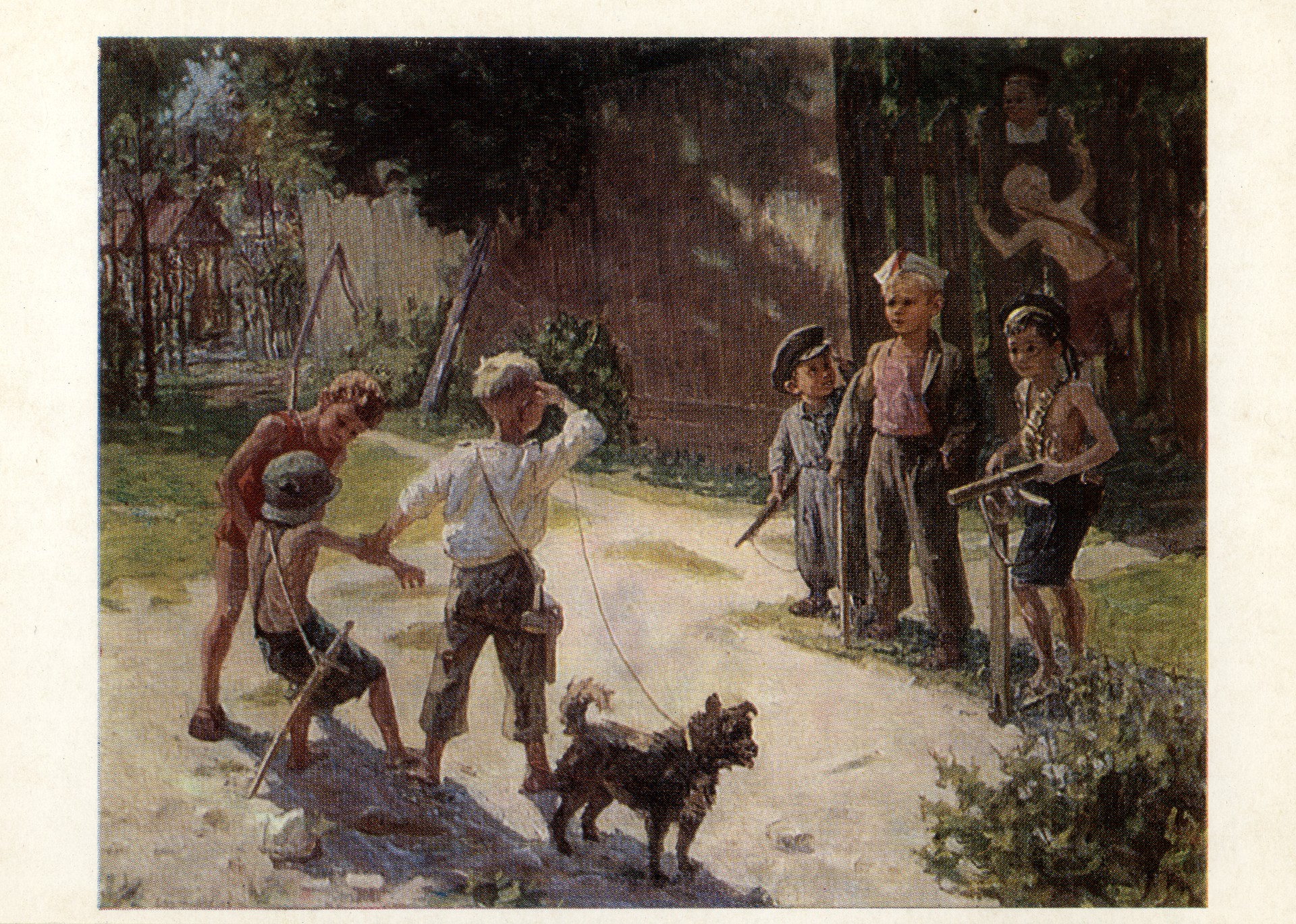 Достали языка