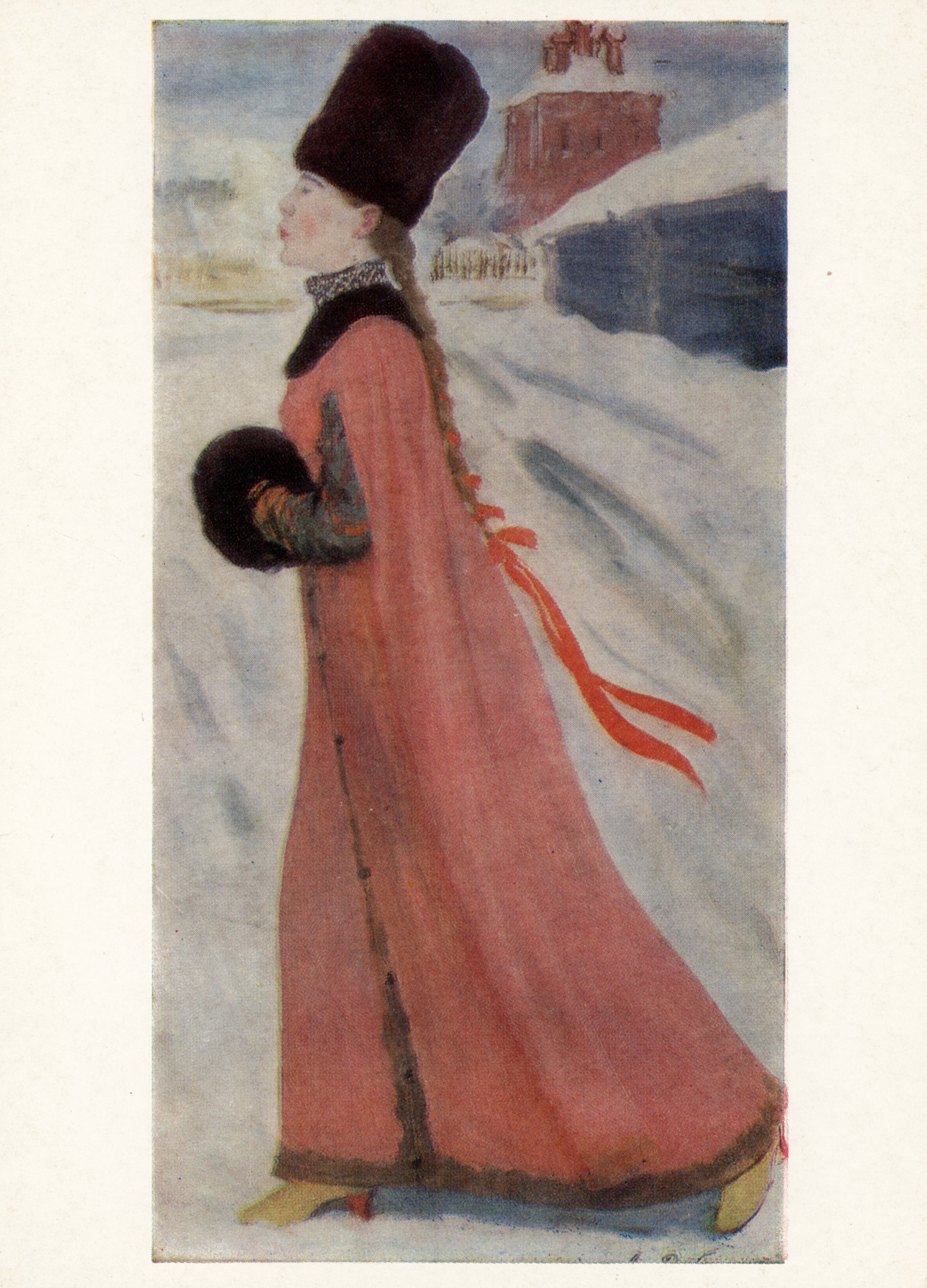 Московская деревушка XVII века