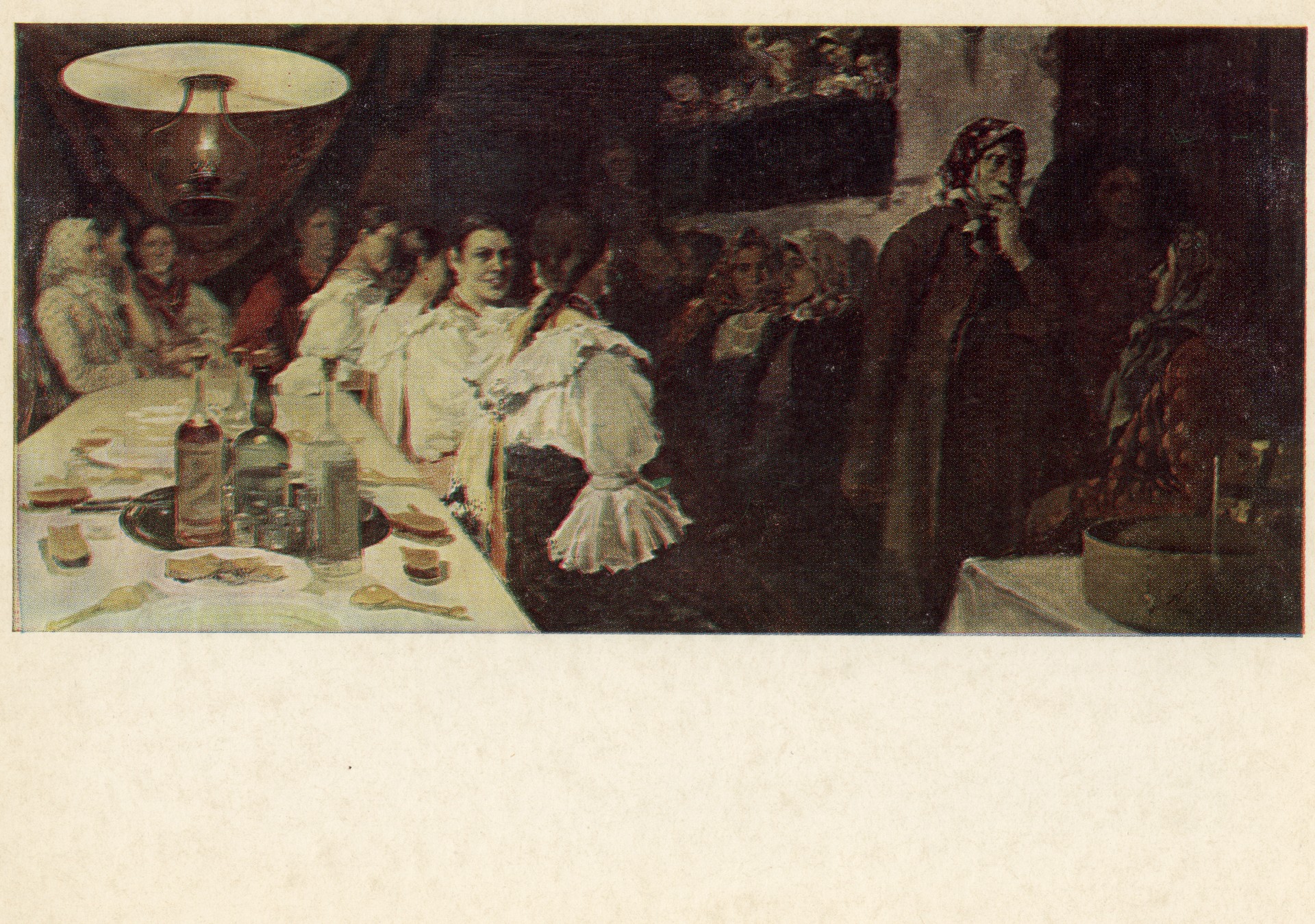 Ожидание новобрачных от венца в Новгородской губернии