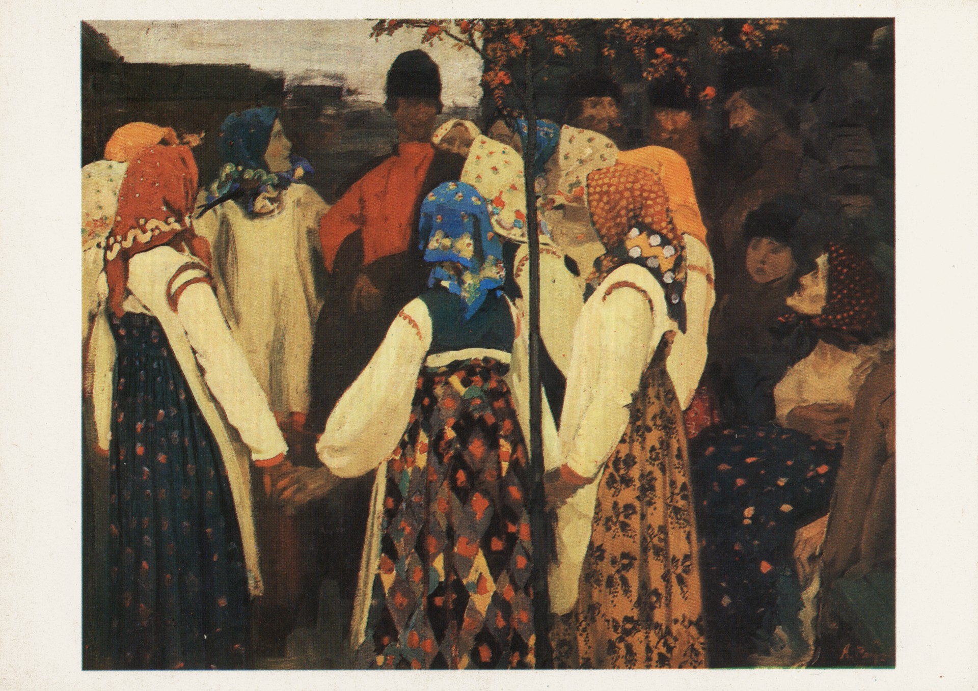 Втерся парень в хоровод