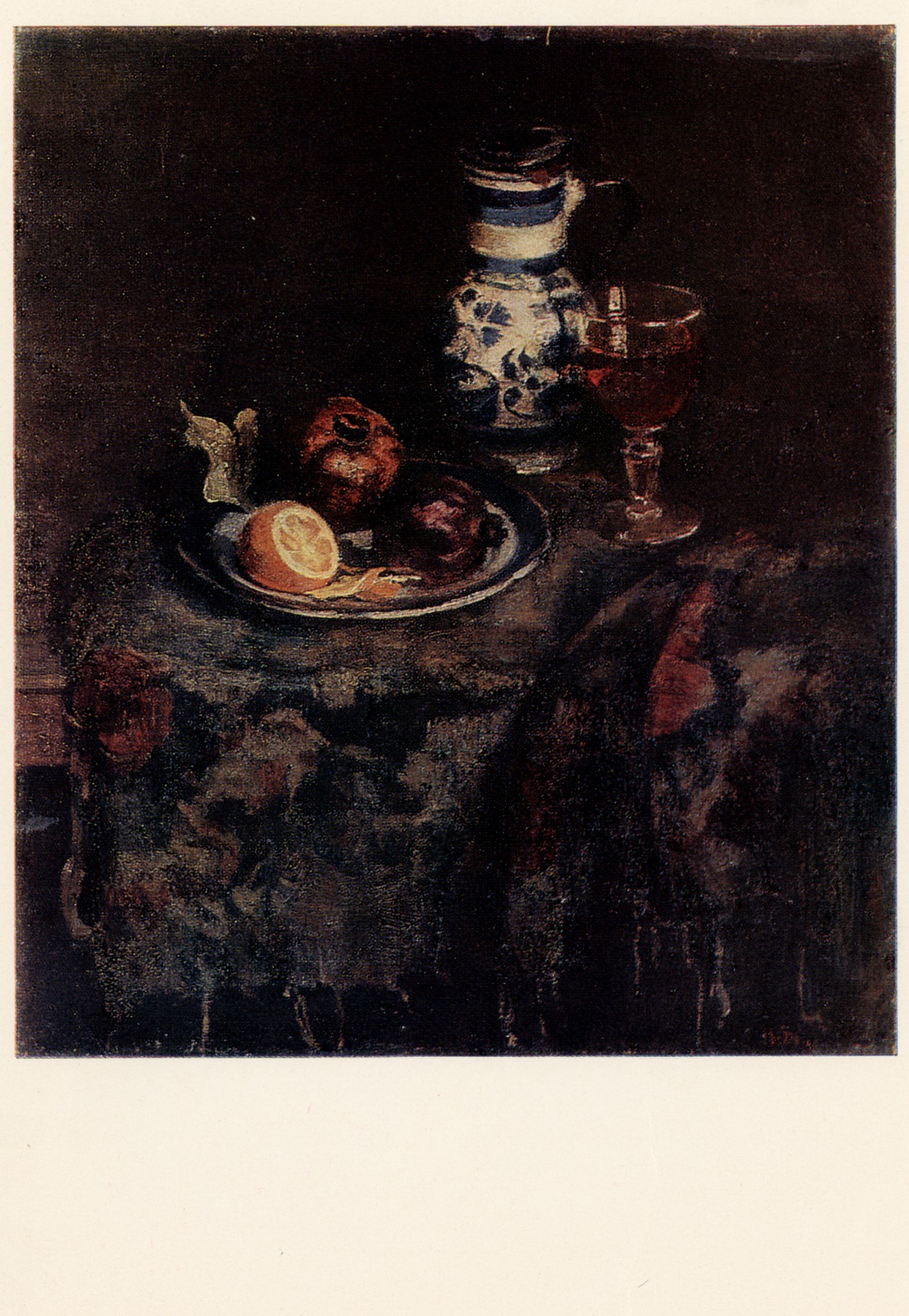 Натюрморт с лимоном