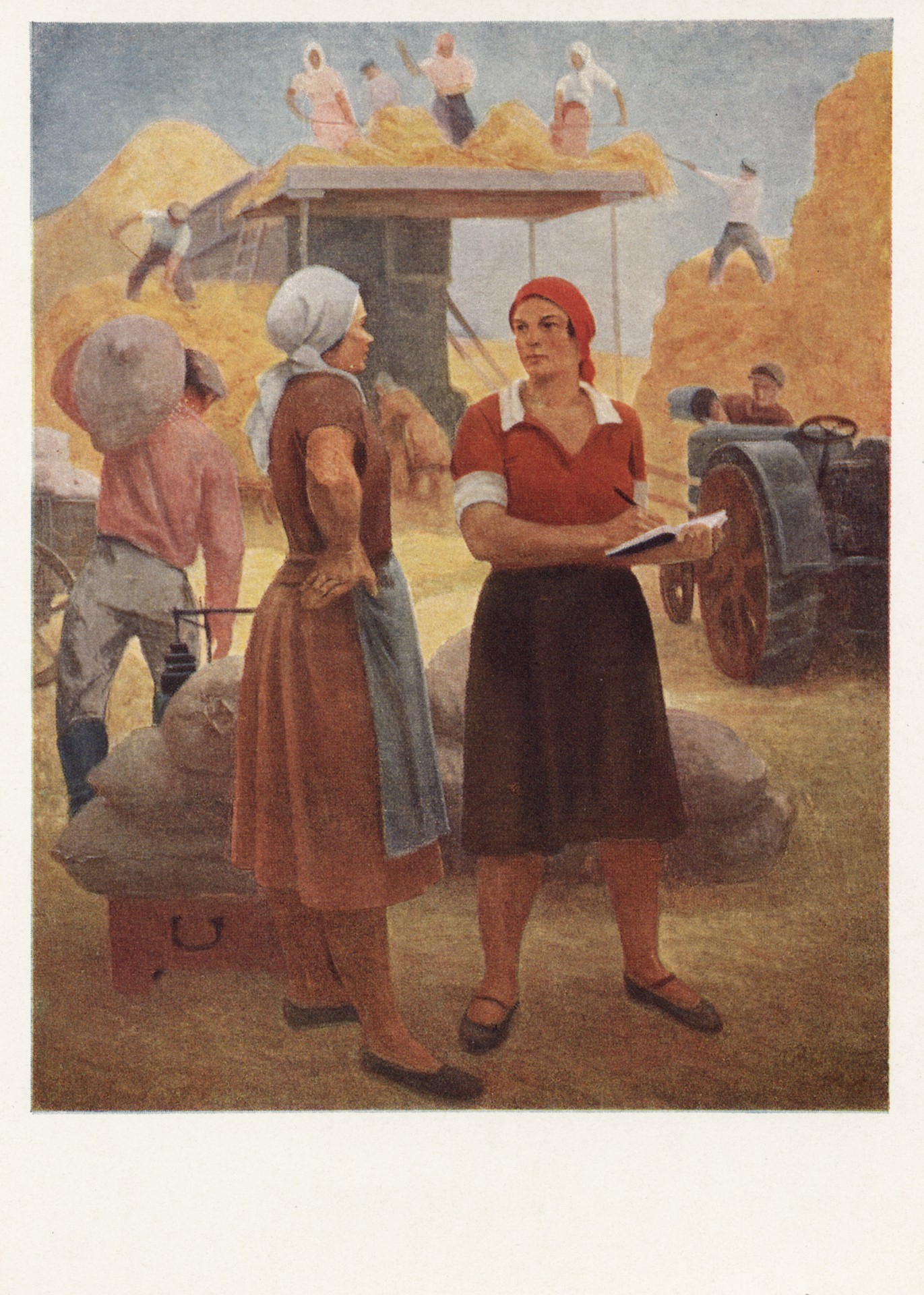 Колхозница-бригадир