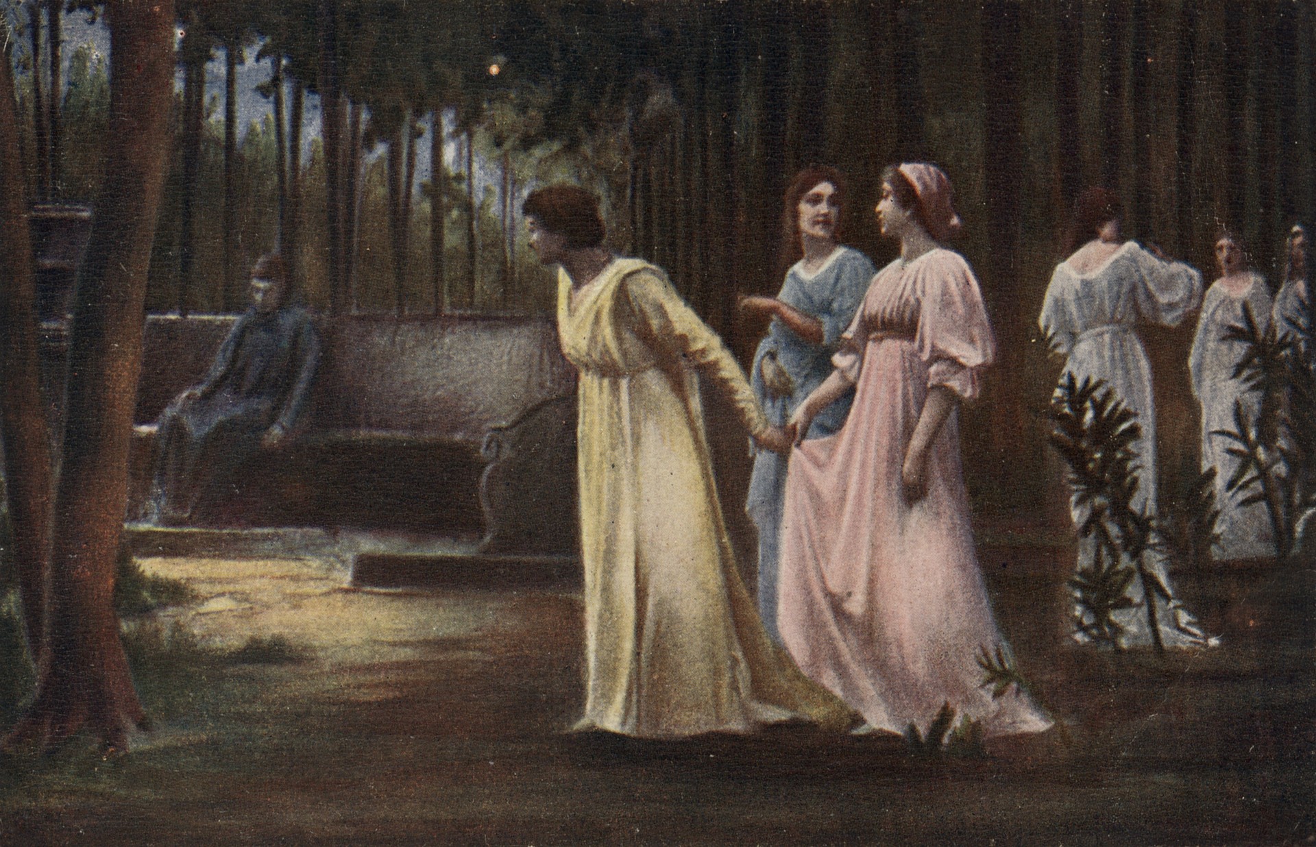 Данте оплакивающий Беатриче