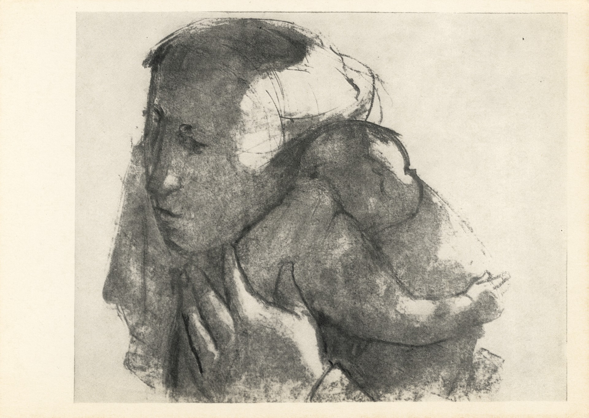 Молодая мать с ребёнком