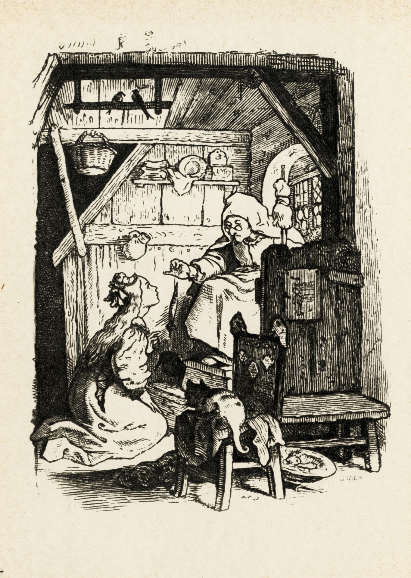 Иллюстрация к Сказке о Спящей царевне