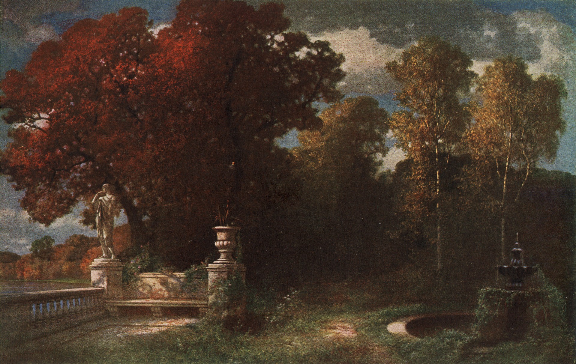 Старинный парк