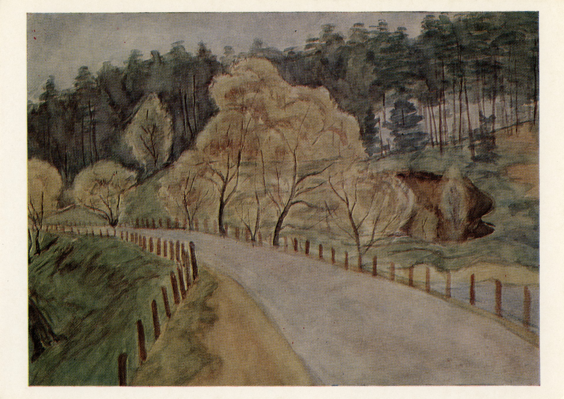 Весенние деревья