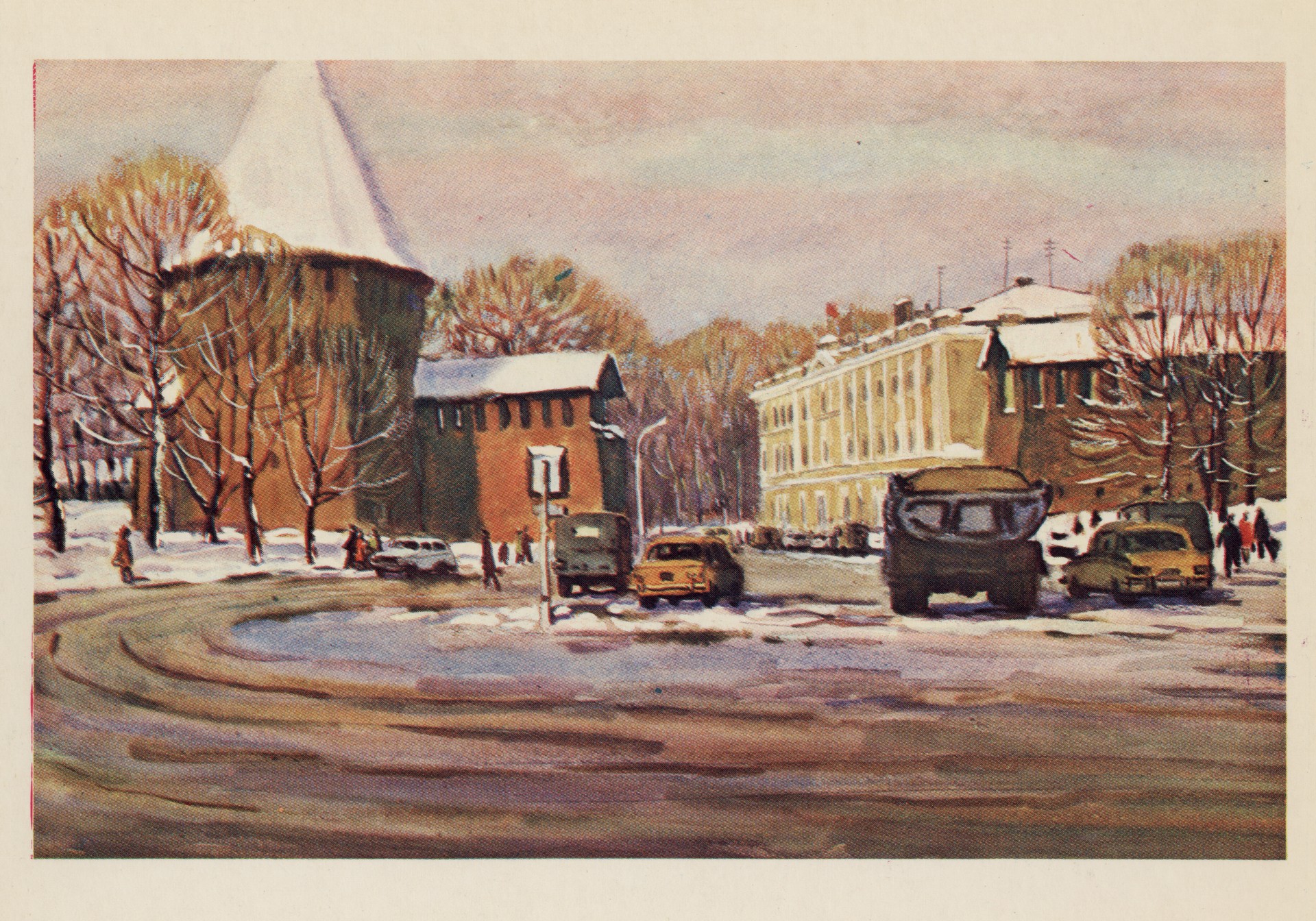 Город Смоленск. Громовая башня