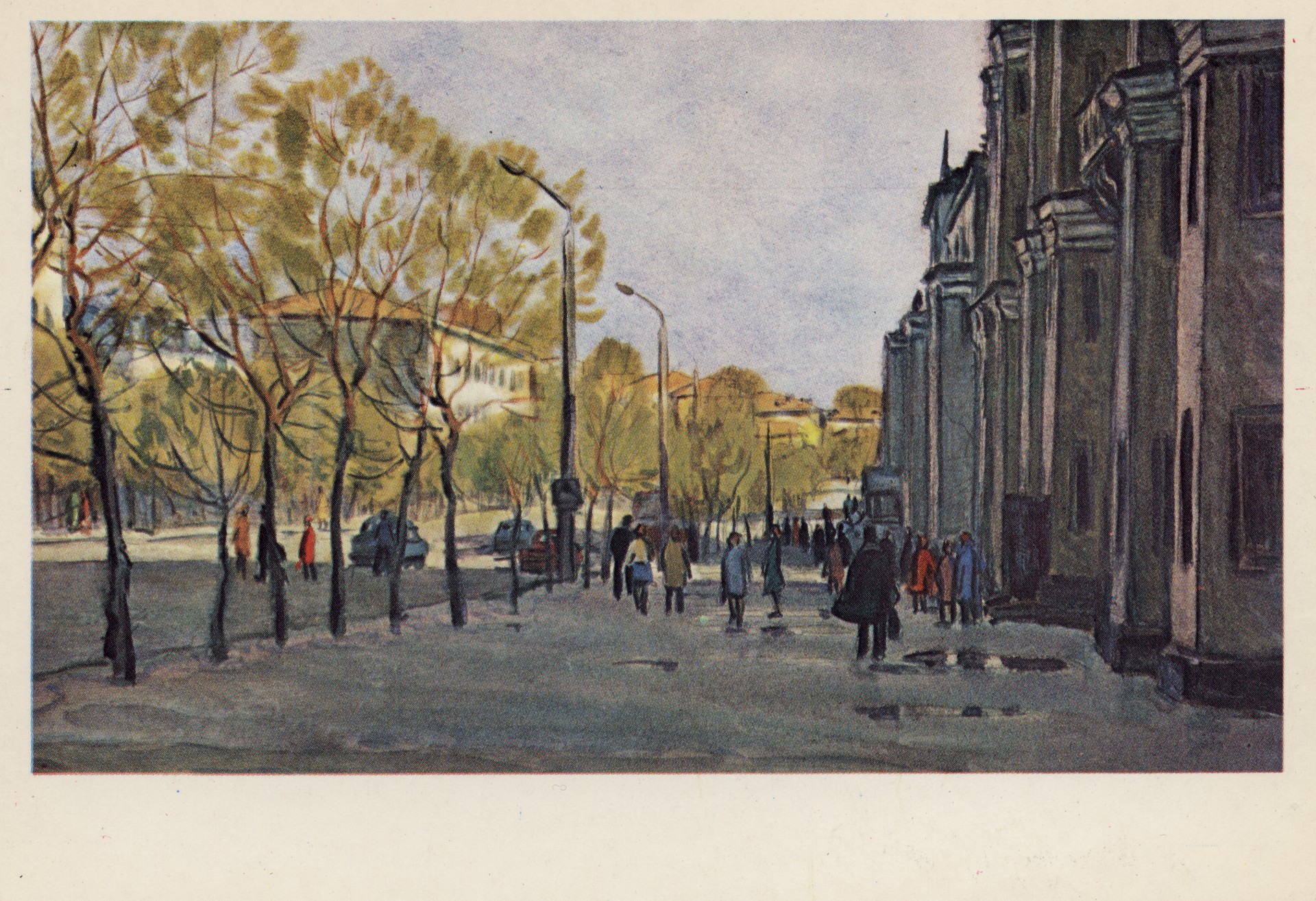 Город Смоленск. Проспект Юрия Гагарина