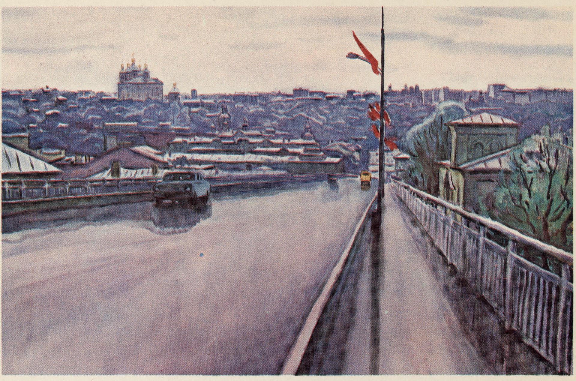 Город Смоленск. Староленинградская улица