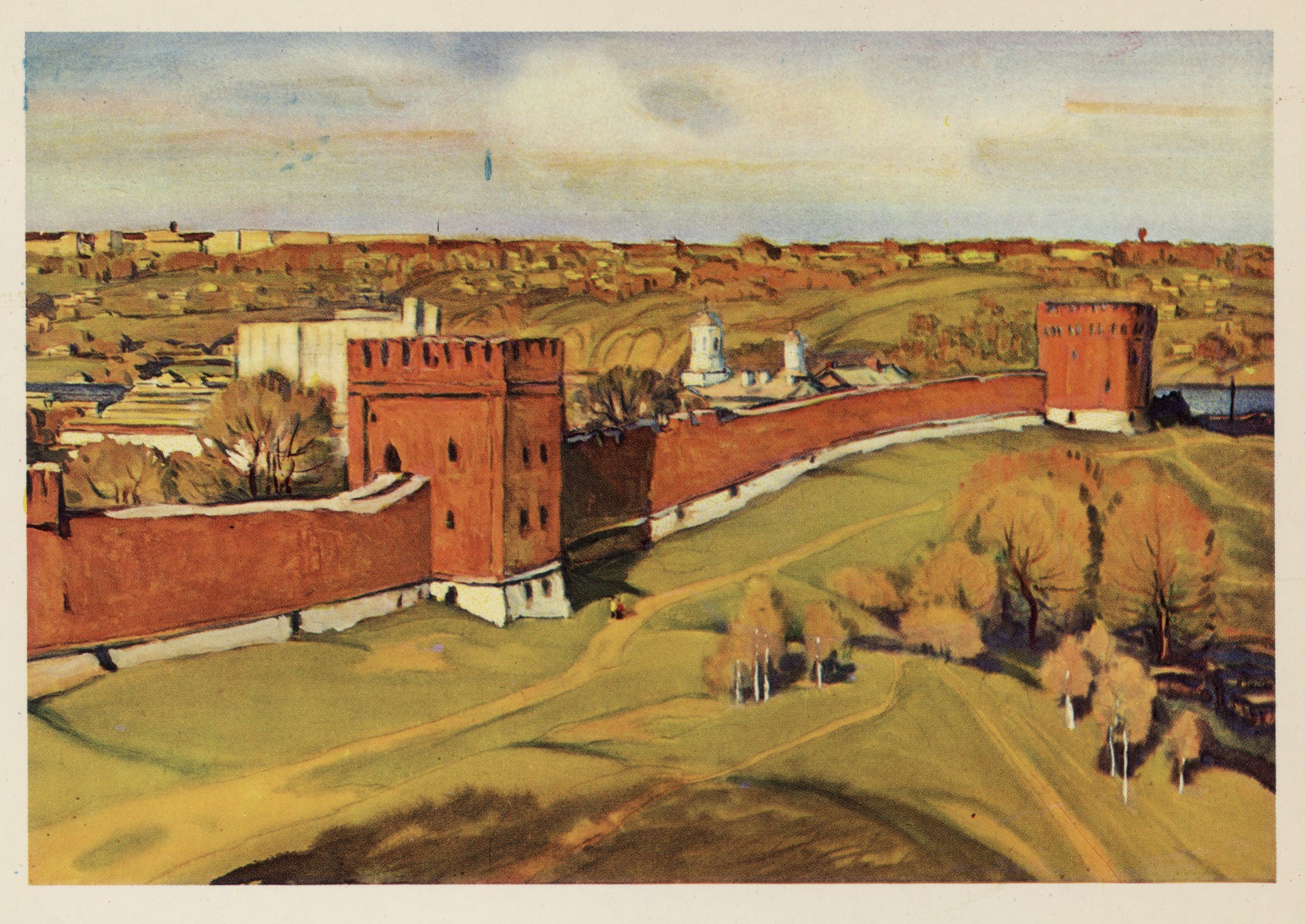 Город Смоленск. У древних стен крепости