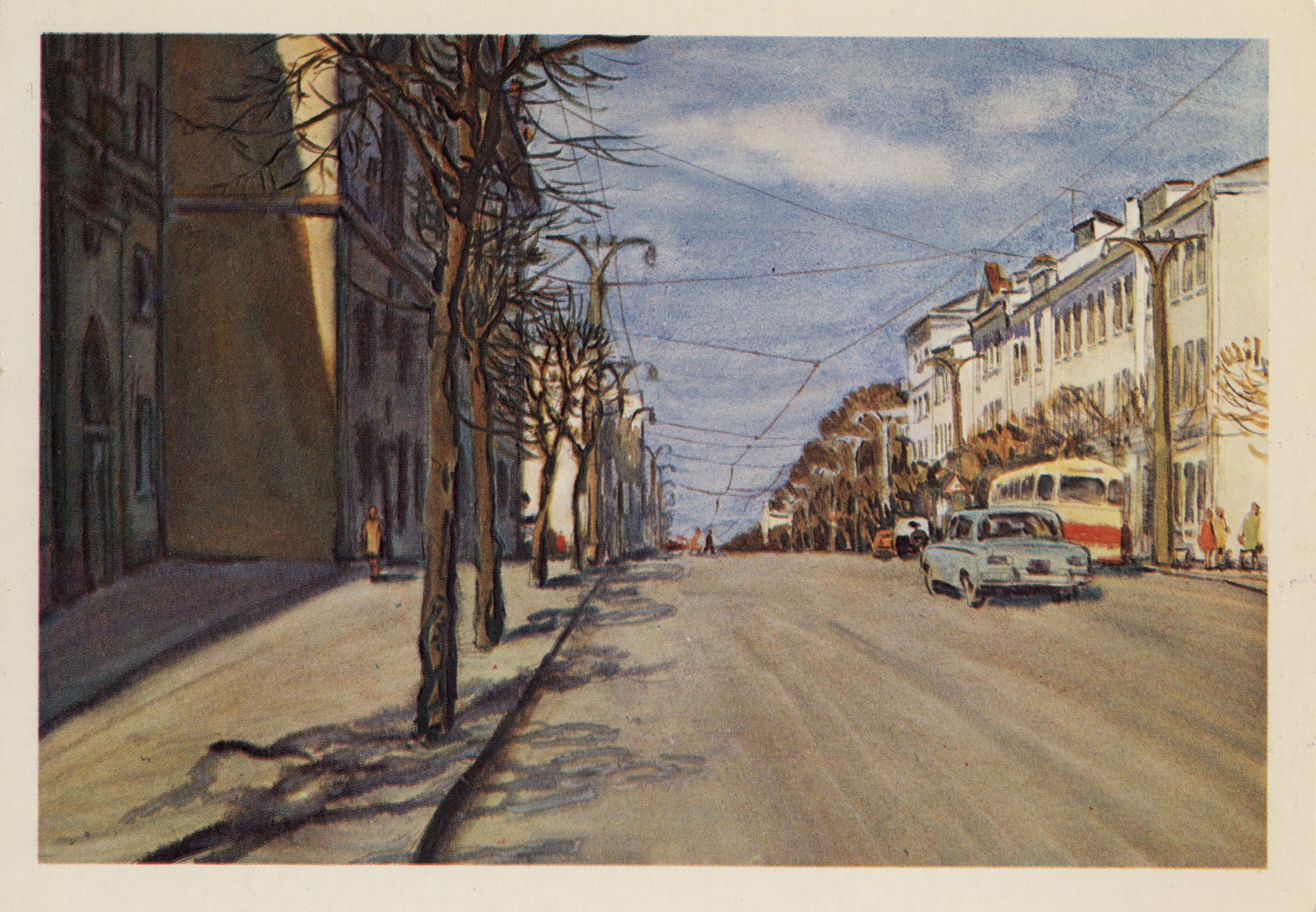 Город Смоленск. Улица Дезржинского