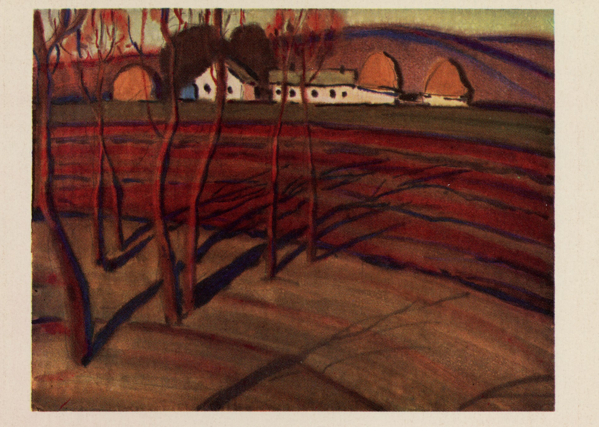 Красный вечер