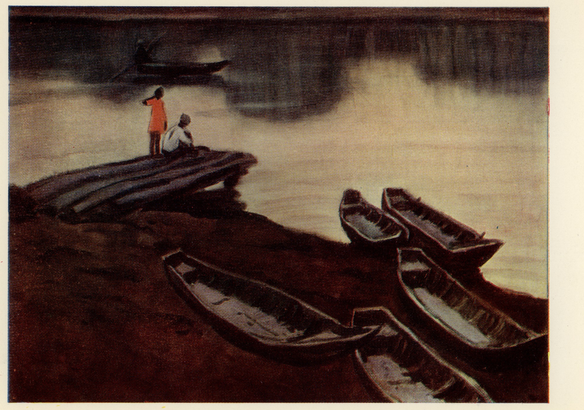 На берегу малого Енисея