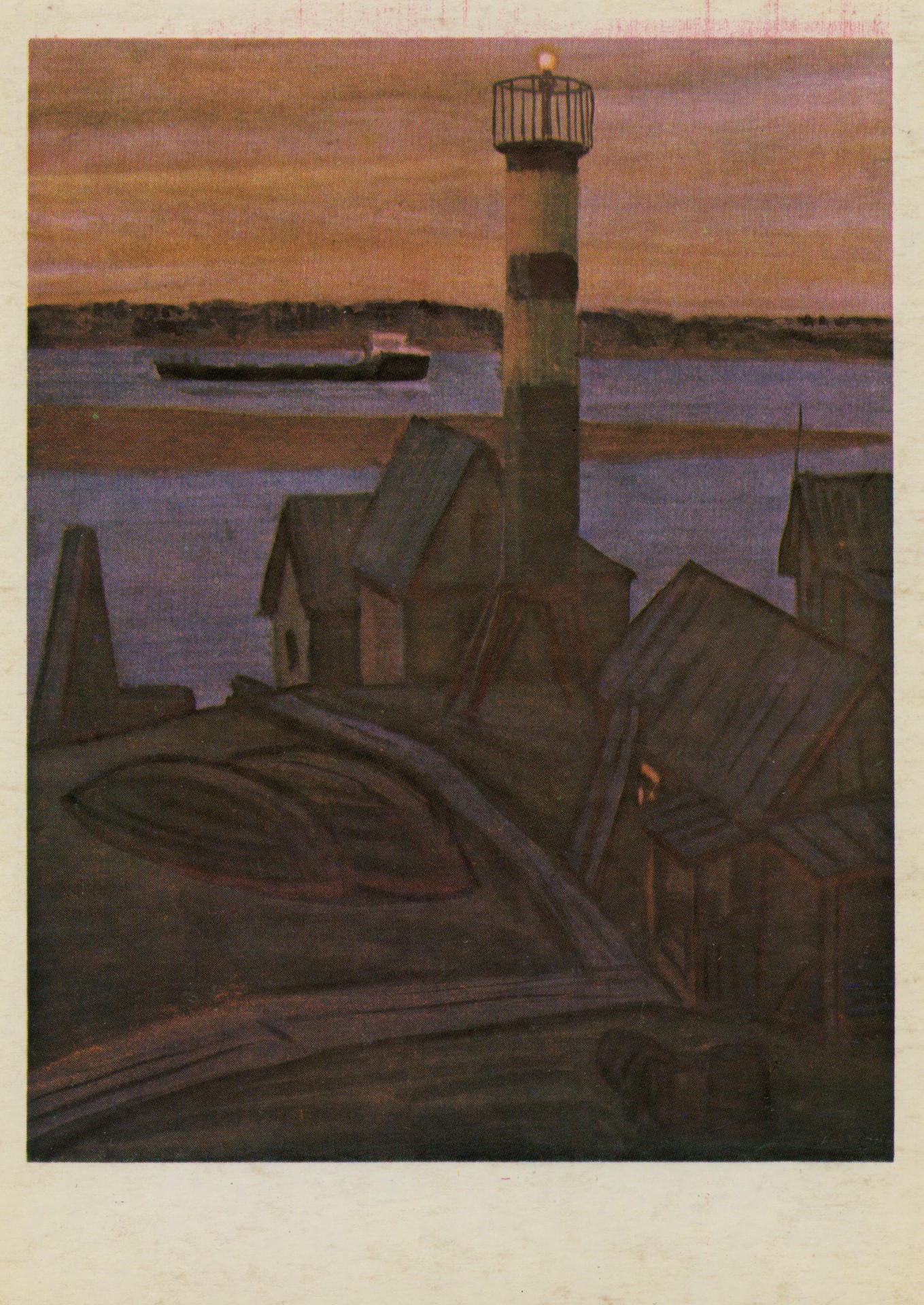 Новый маяк на Онежском озере