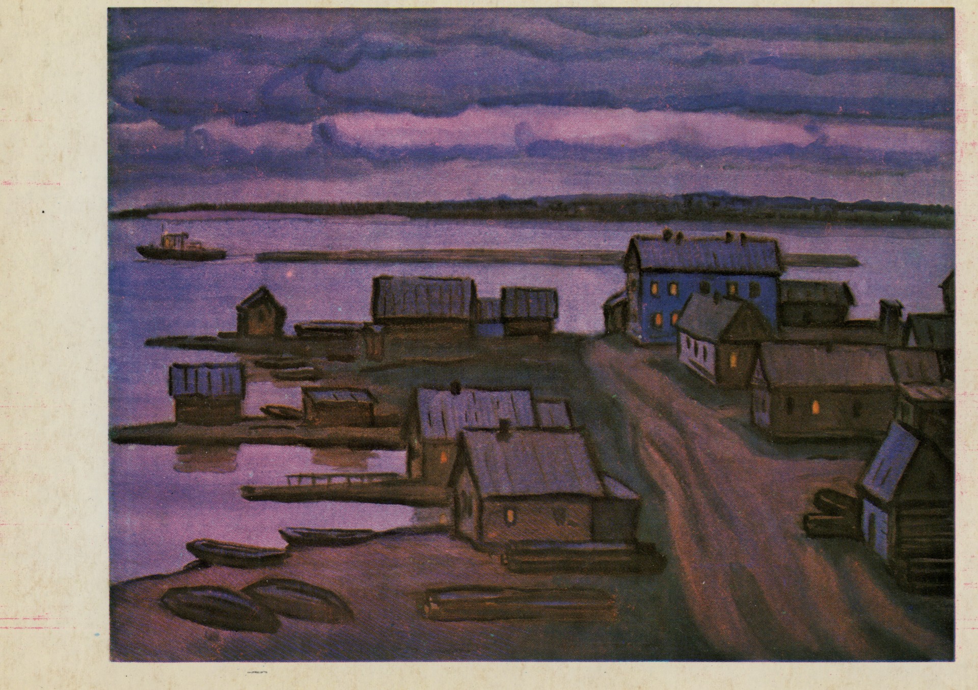 Плоты на реке