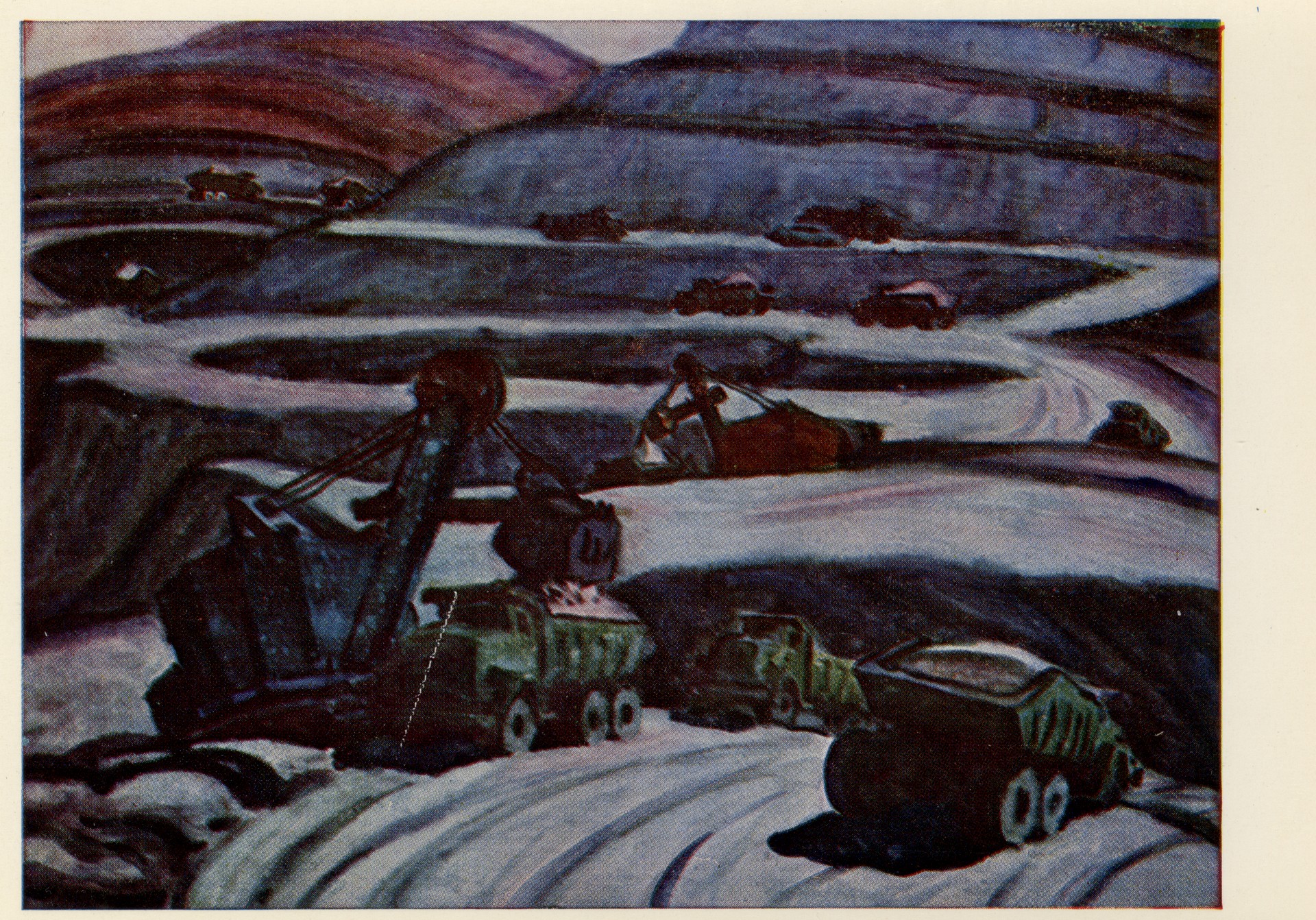 В карьере Тува-асбест