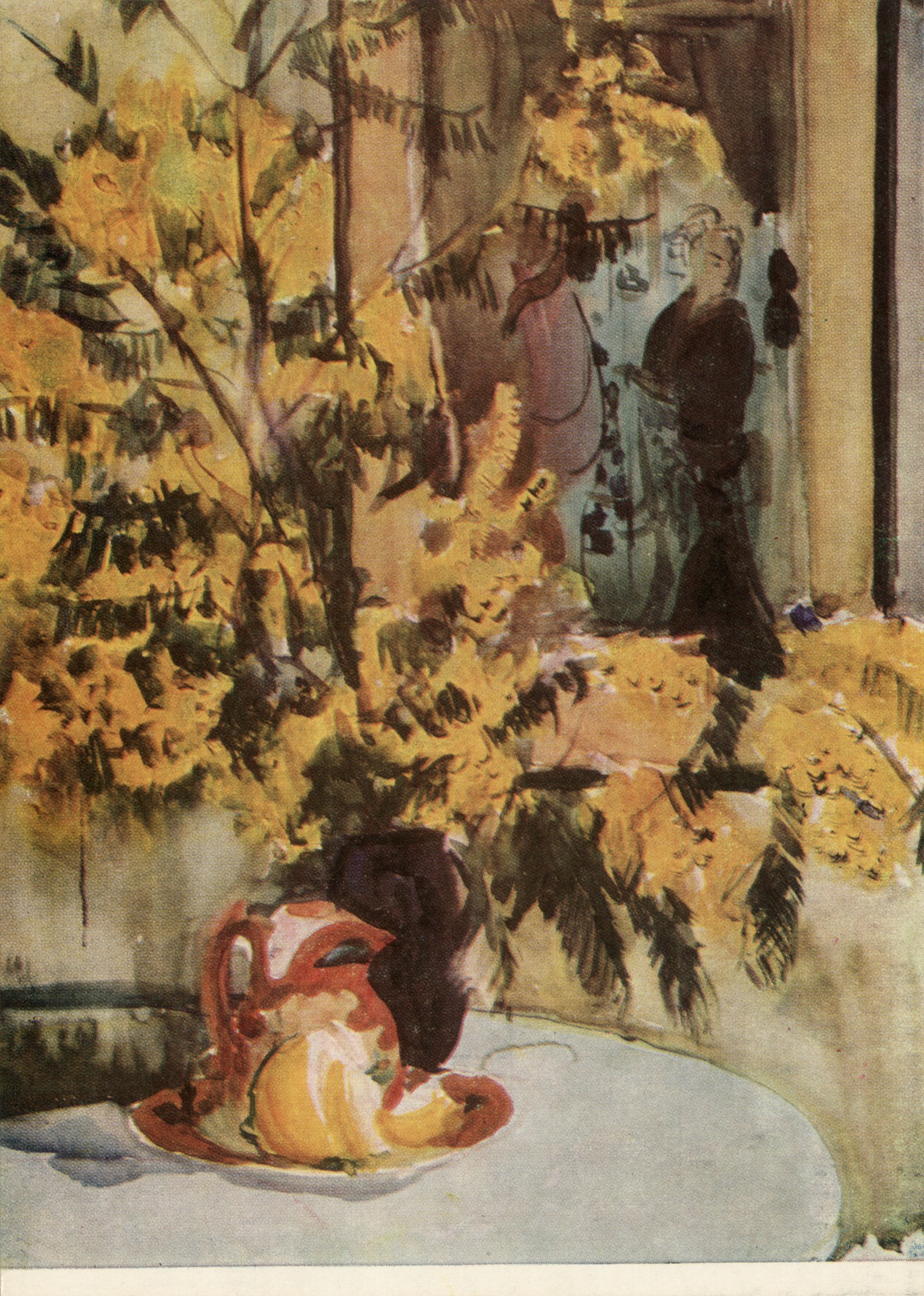 Натюрморт с японской гравюрой