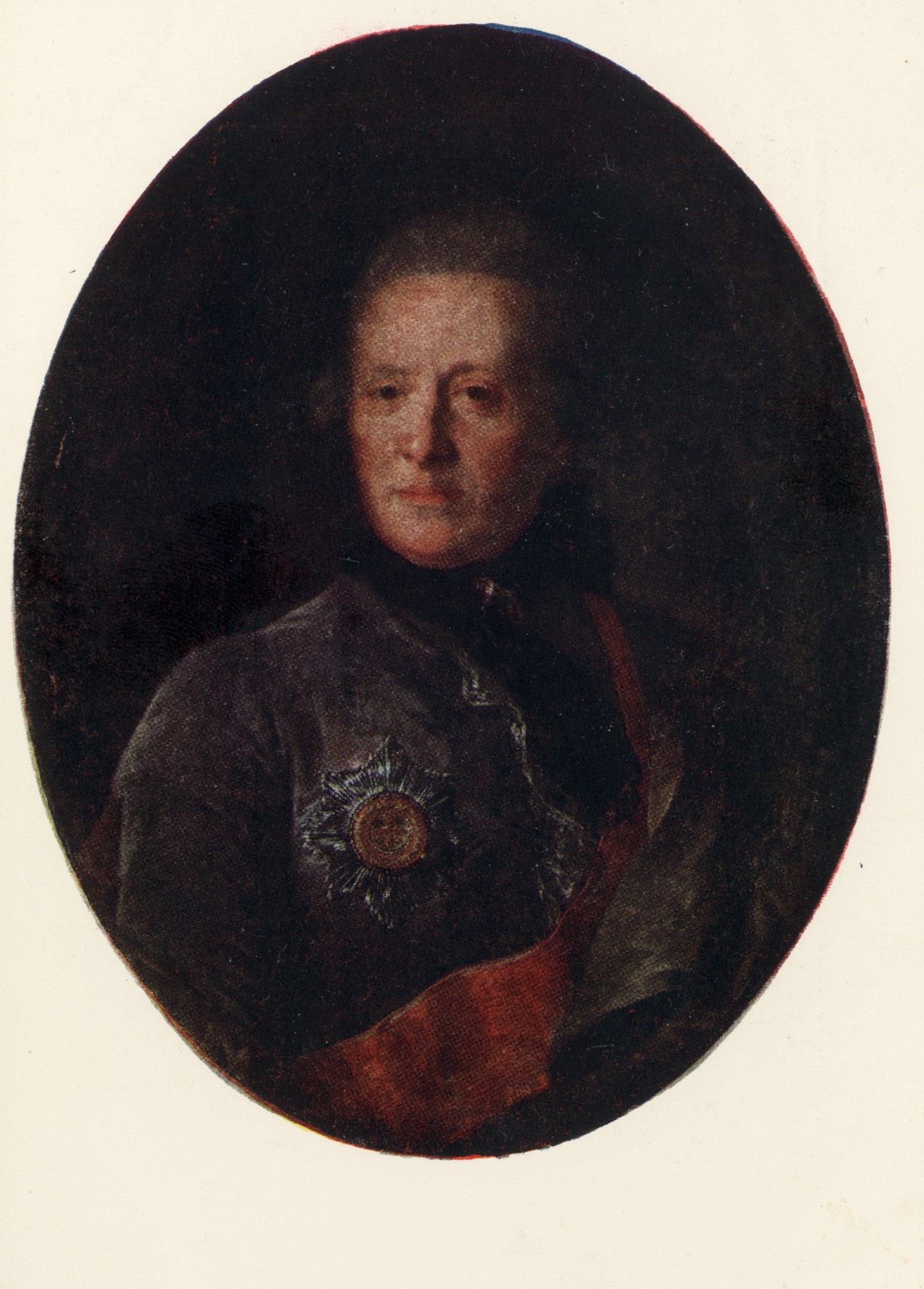 Портрет поэта А.П. Сумарокова