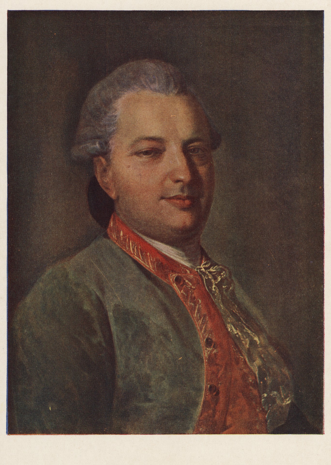 Портрет поэта В.И. Майкова