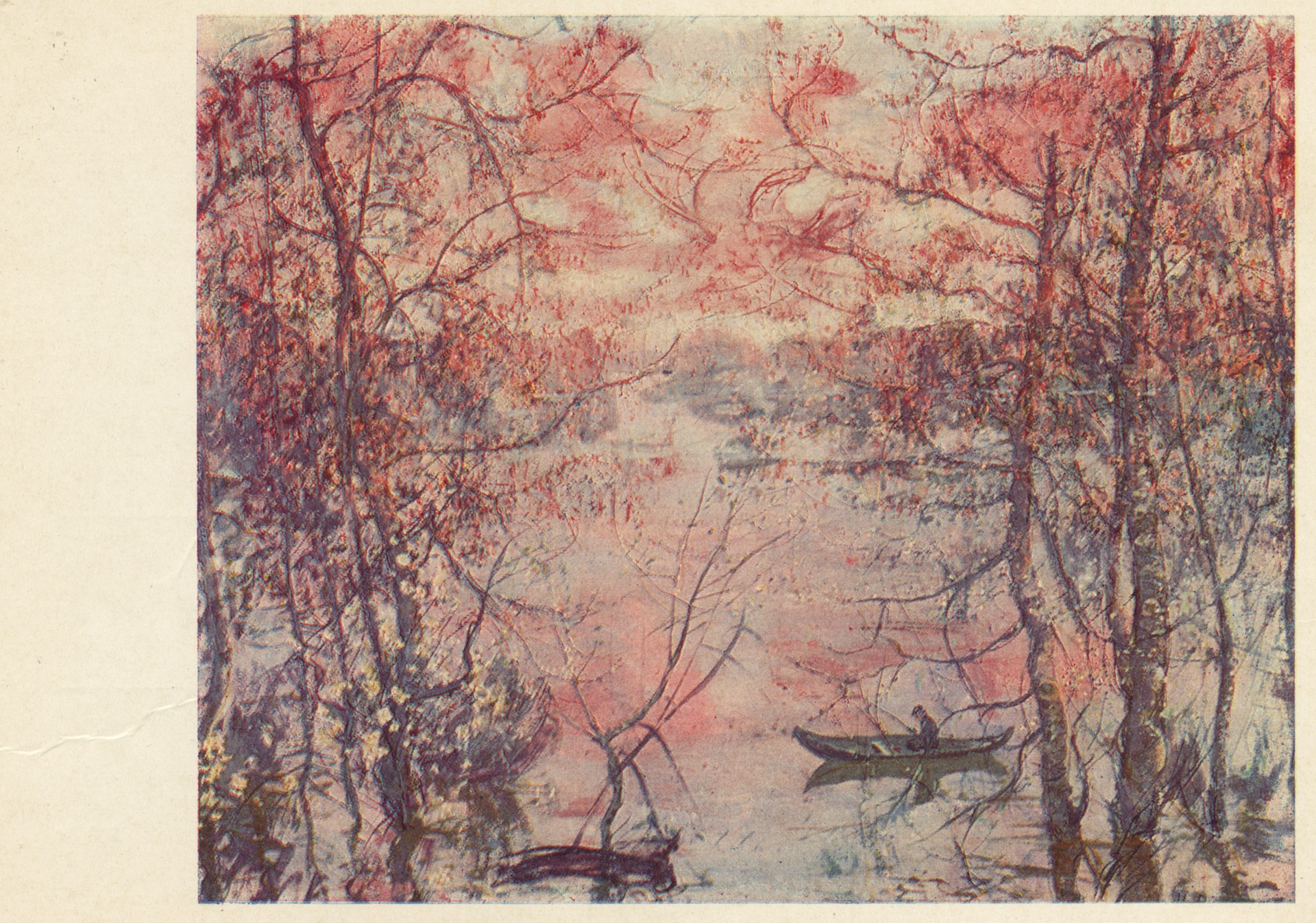 Розовая весна