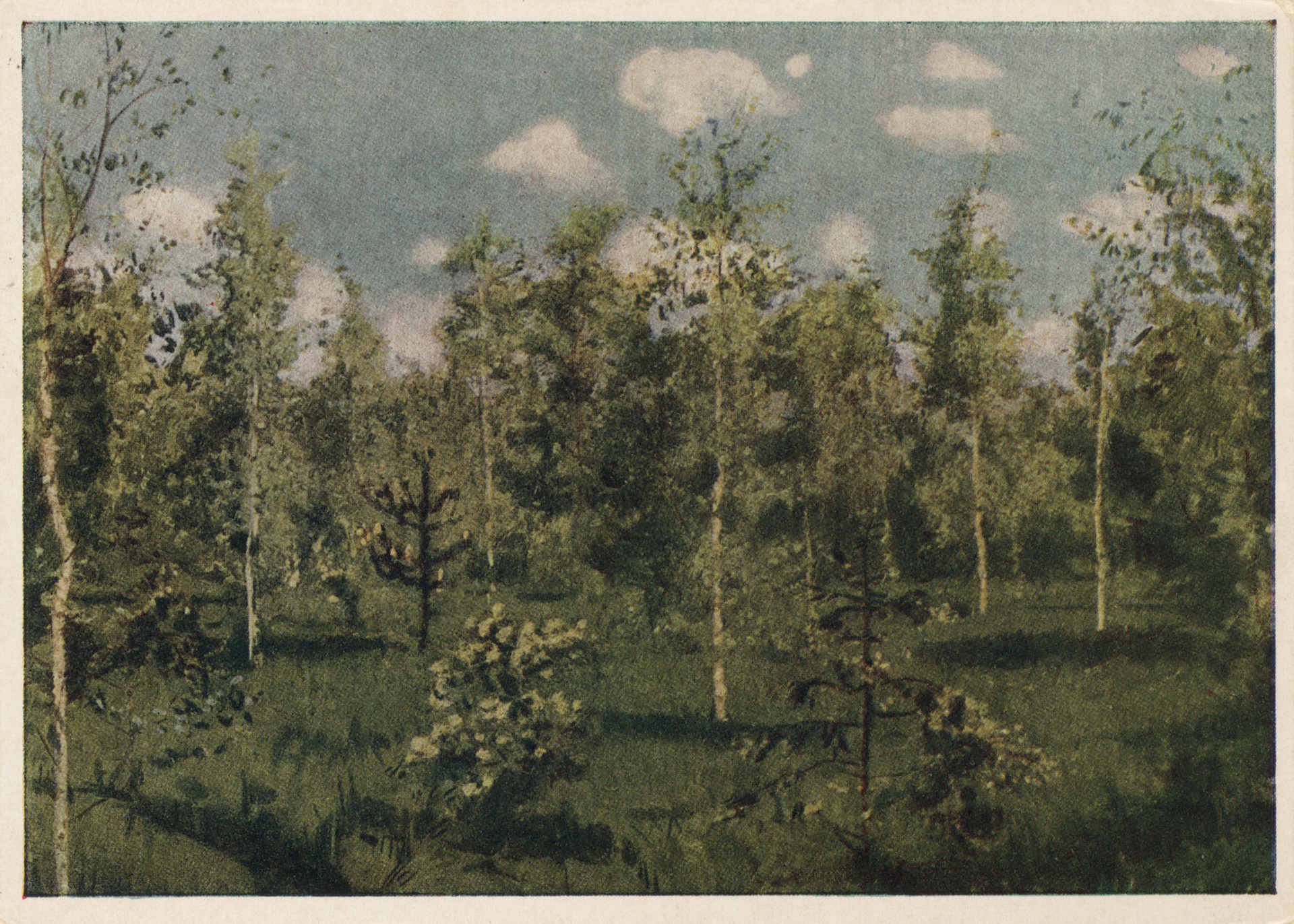 Весенний день