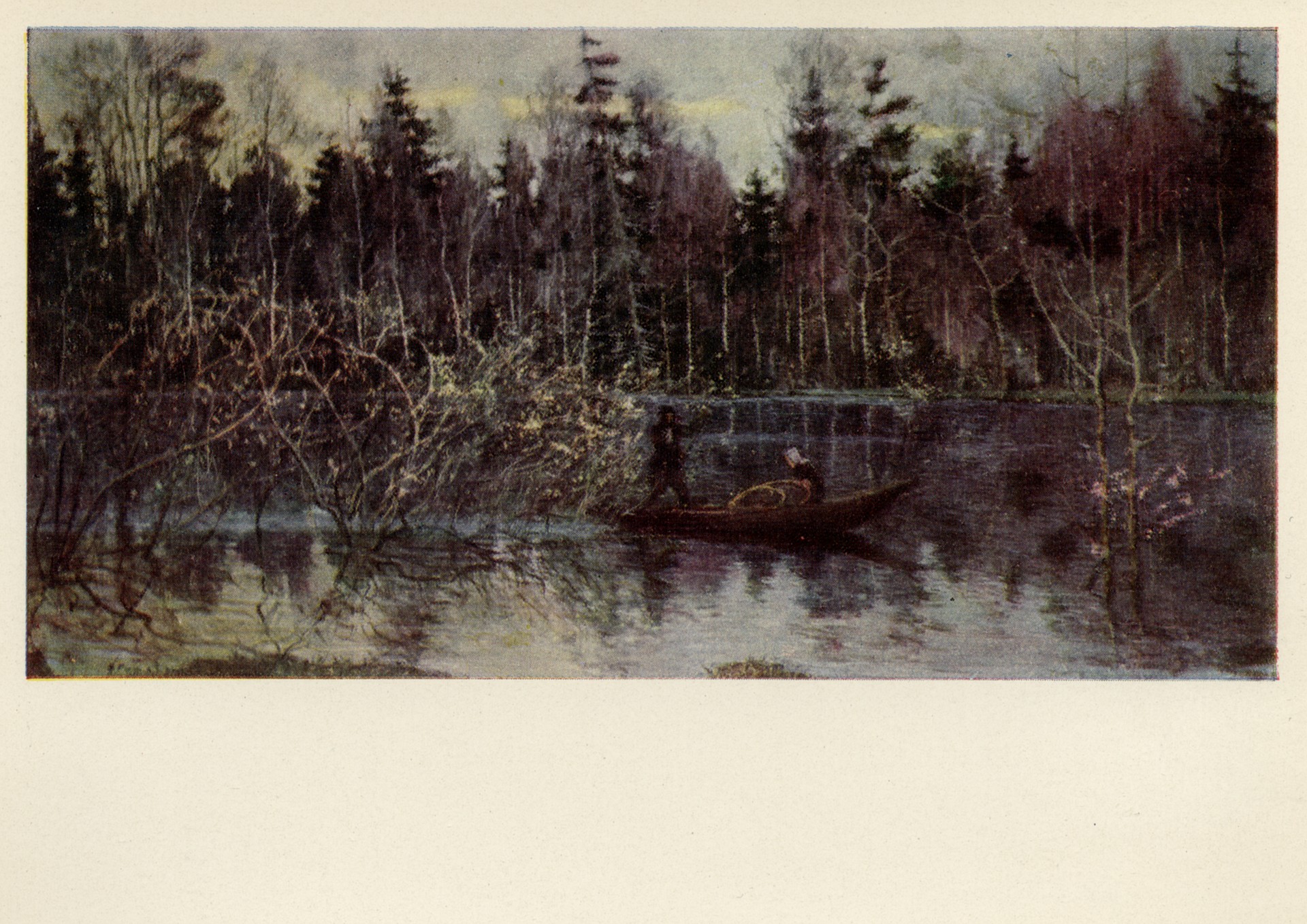 Весна на Удомле