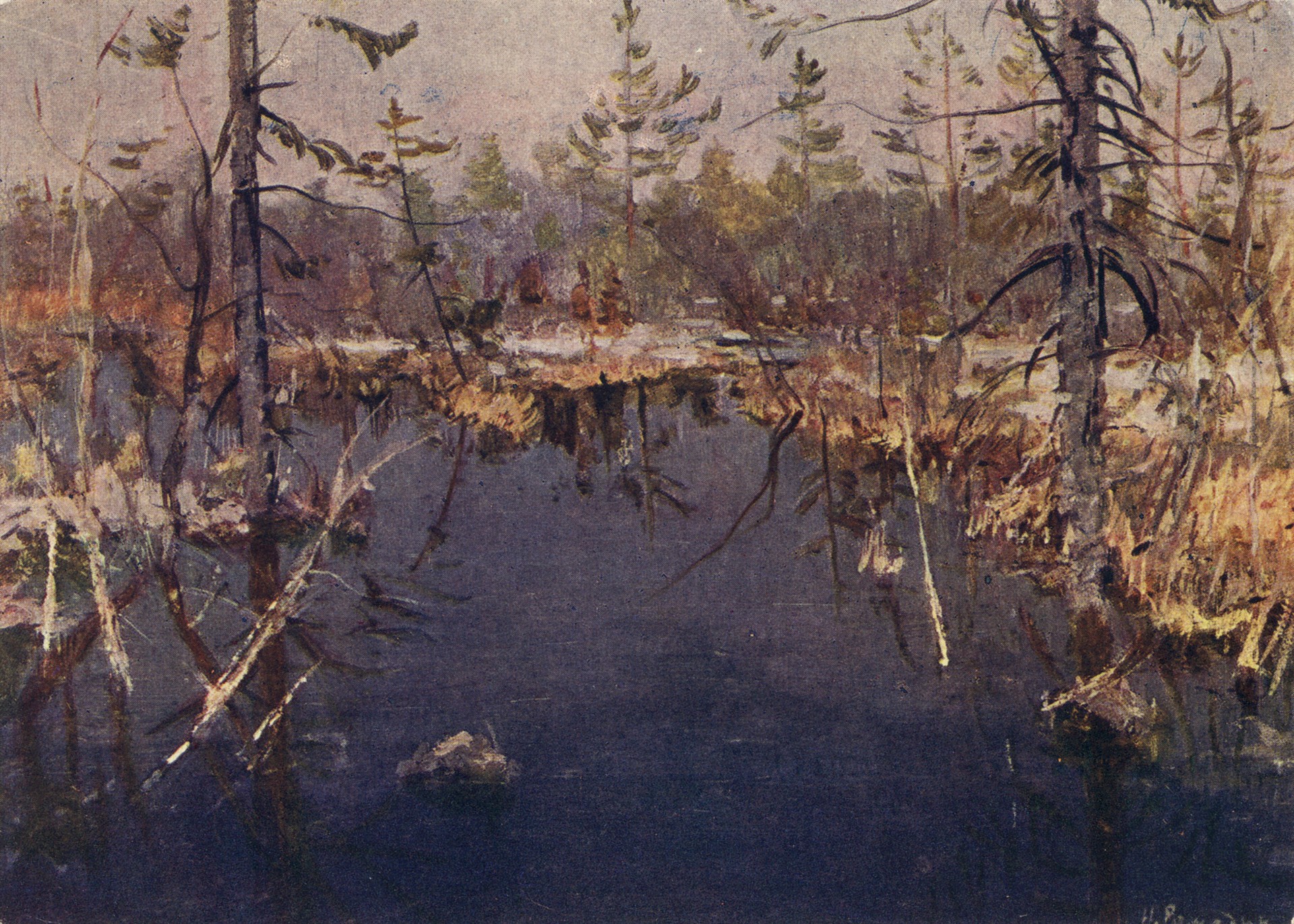 Весна в Подмосковье