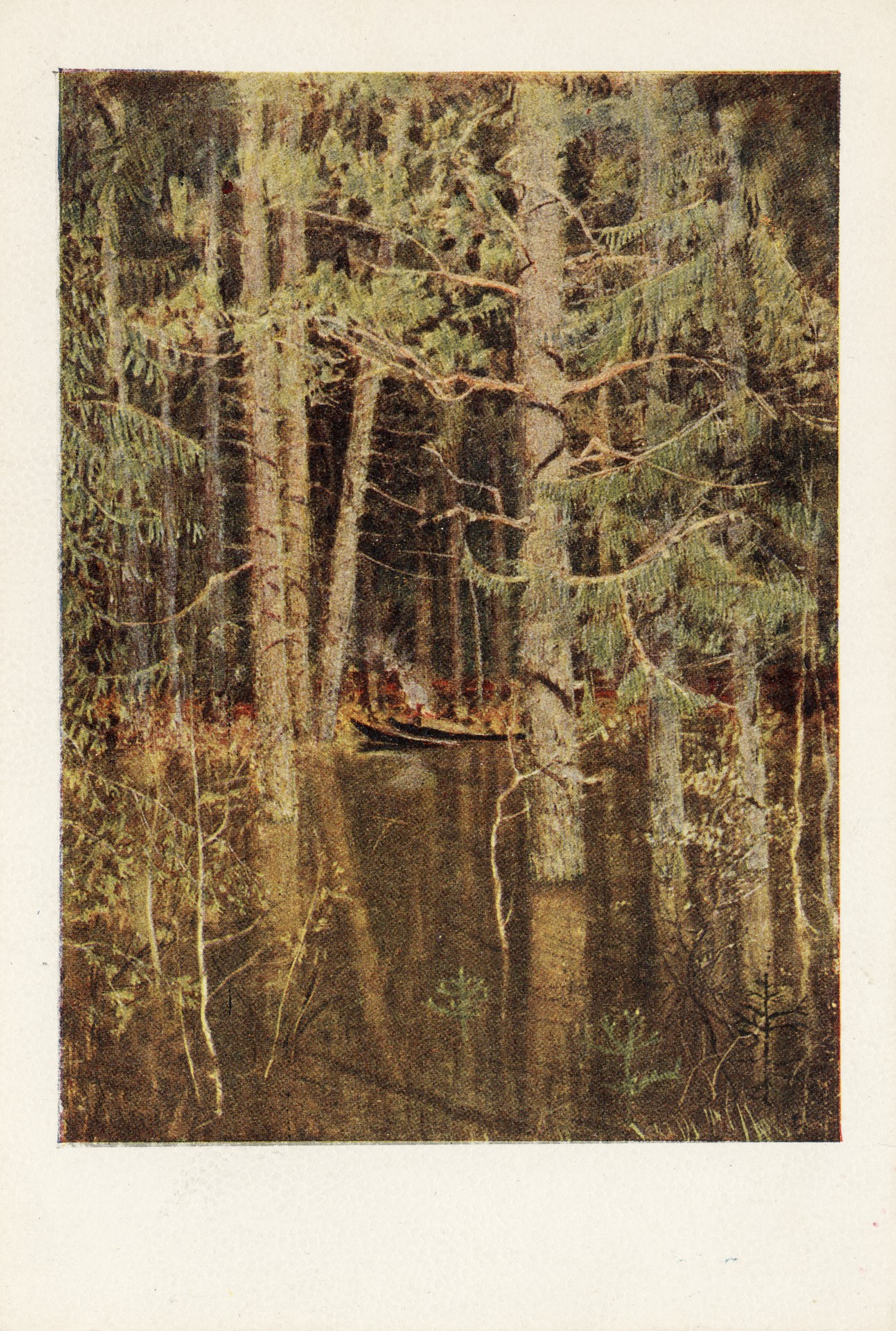 Затопленный лес