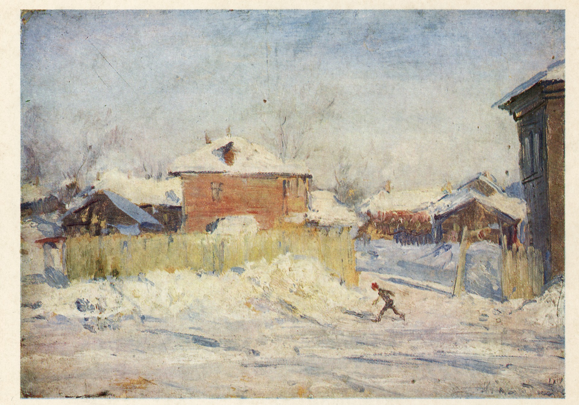 Зима на Масловке