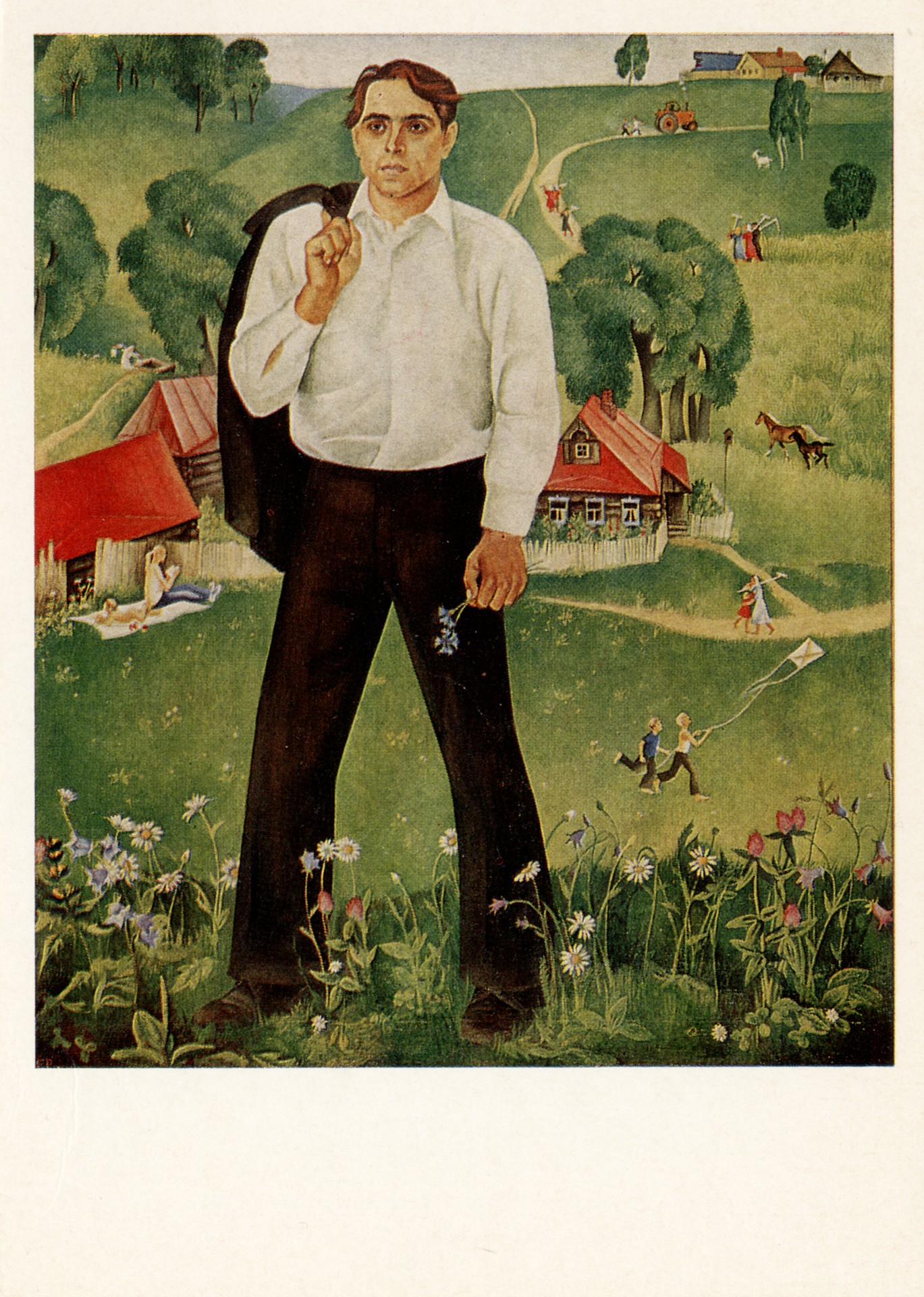 Портрет председателя колхоза